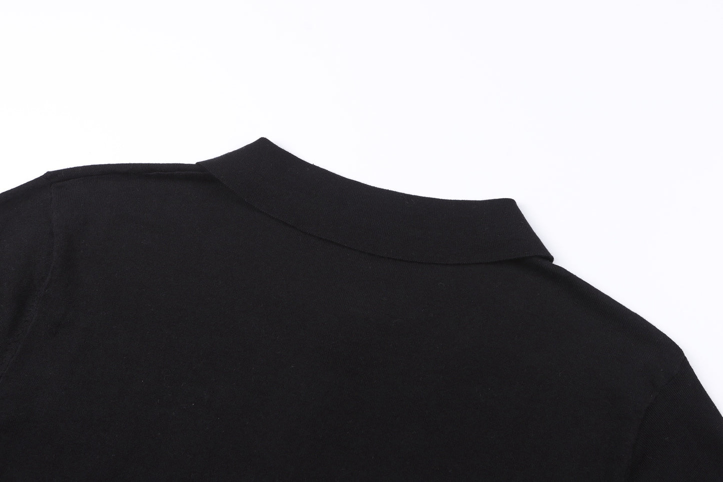 Grey and Black Polo - Size M