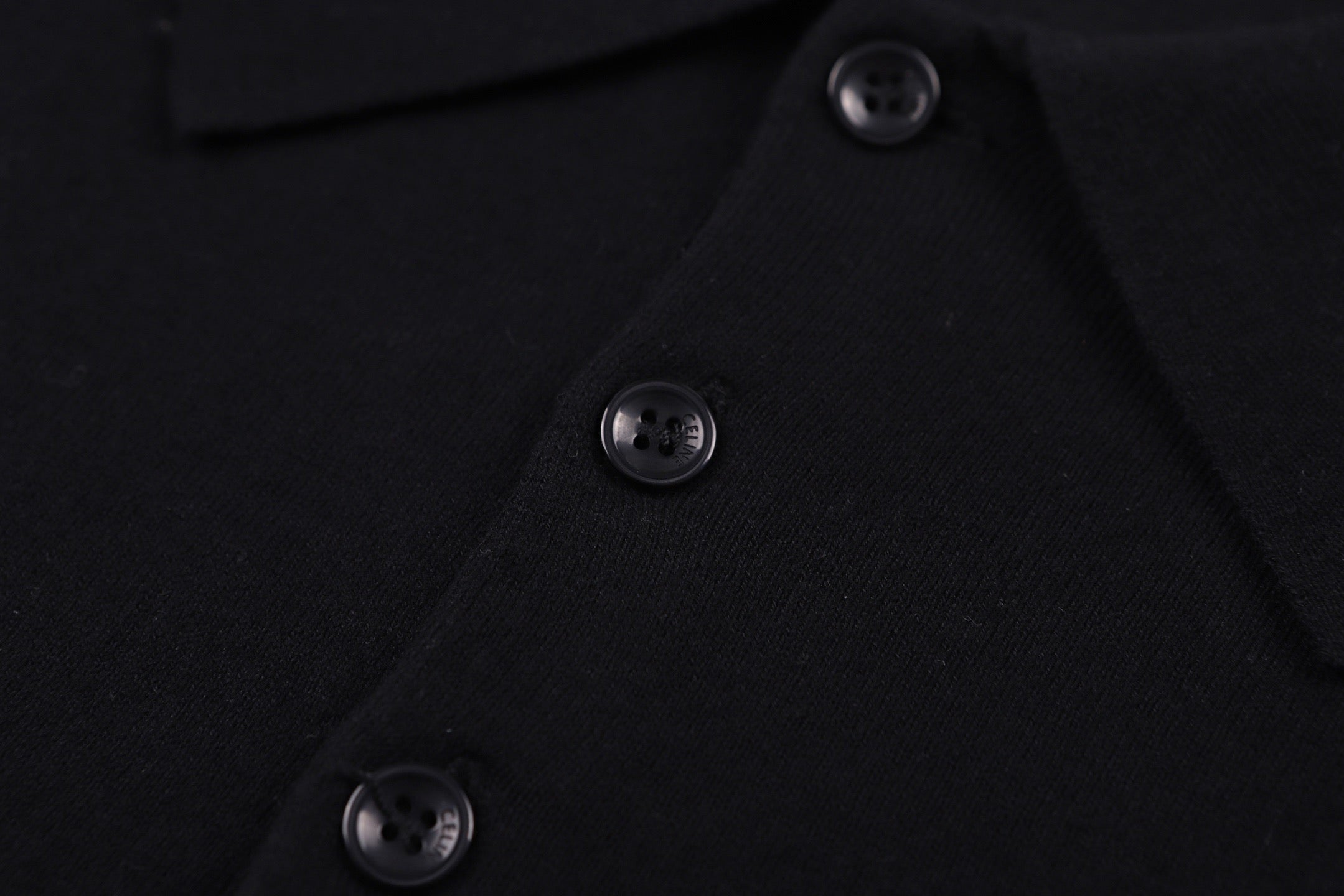 Grey and Black Polo - Size M