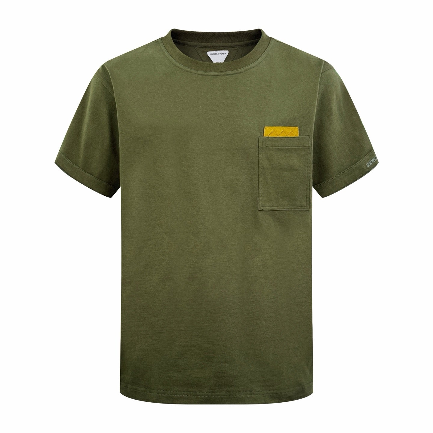 Dark green, Black and White T-Shirt - FashionHype.xyz