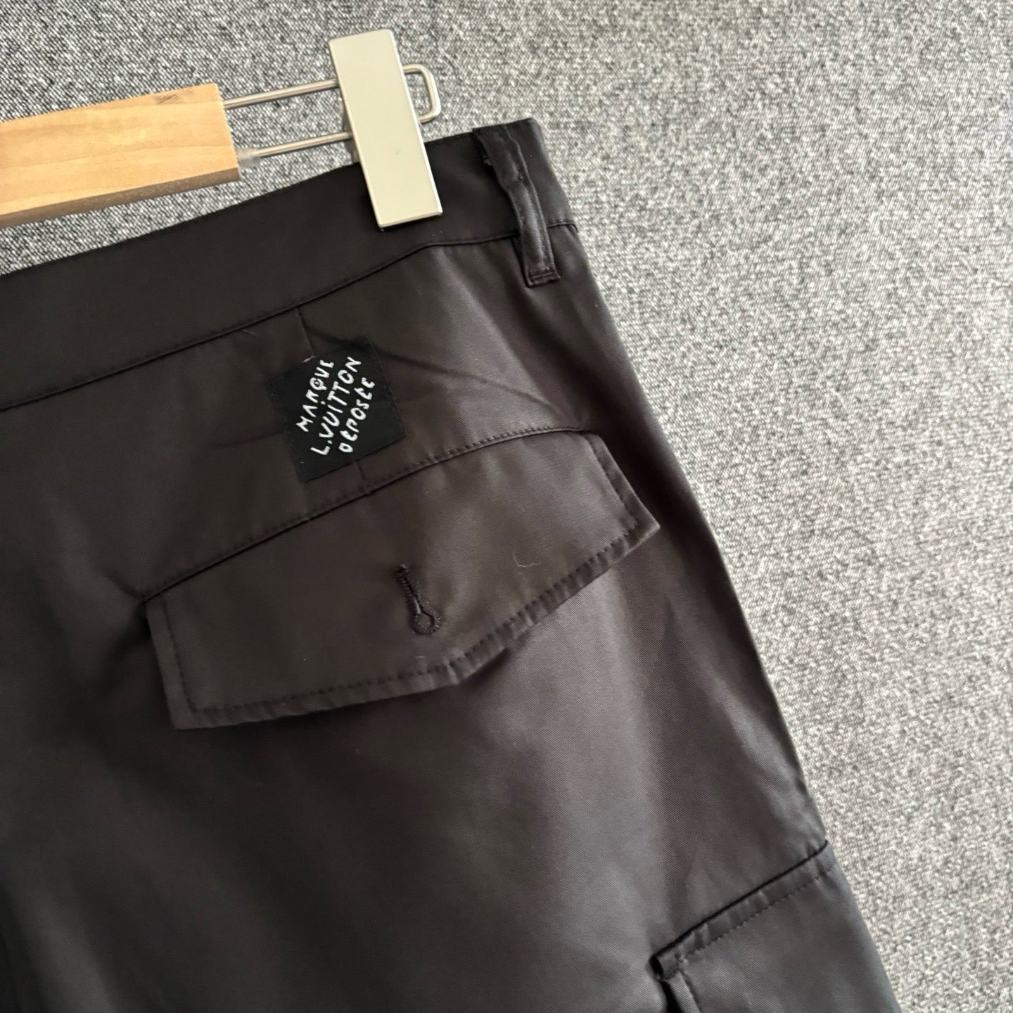 Off-white and Dark grey Short
