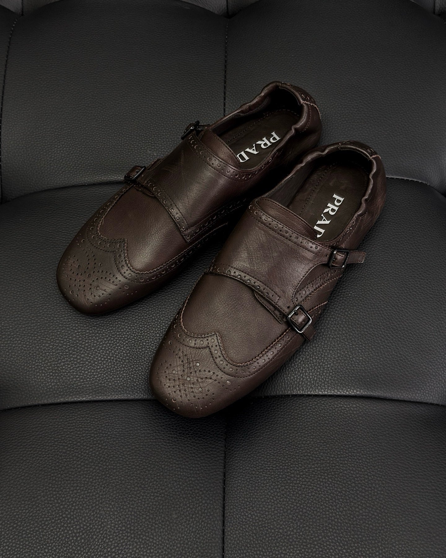 Brown and Black Shoes