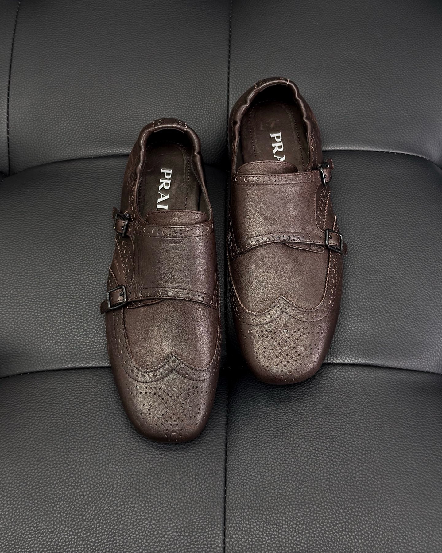 Dark brown and Black Shoes