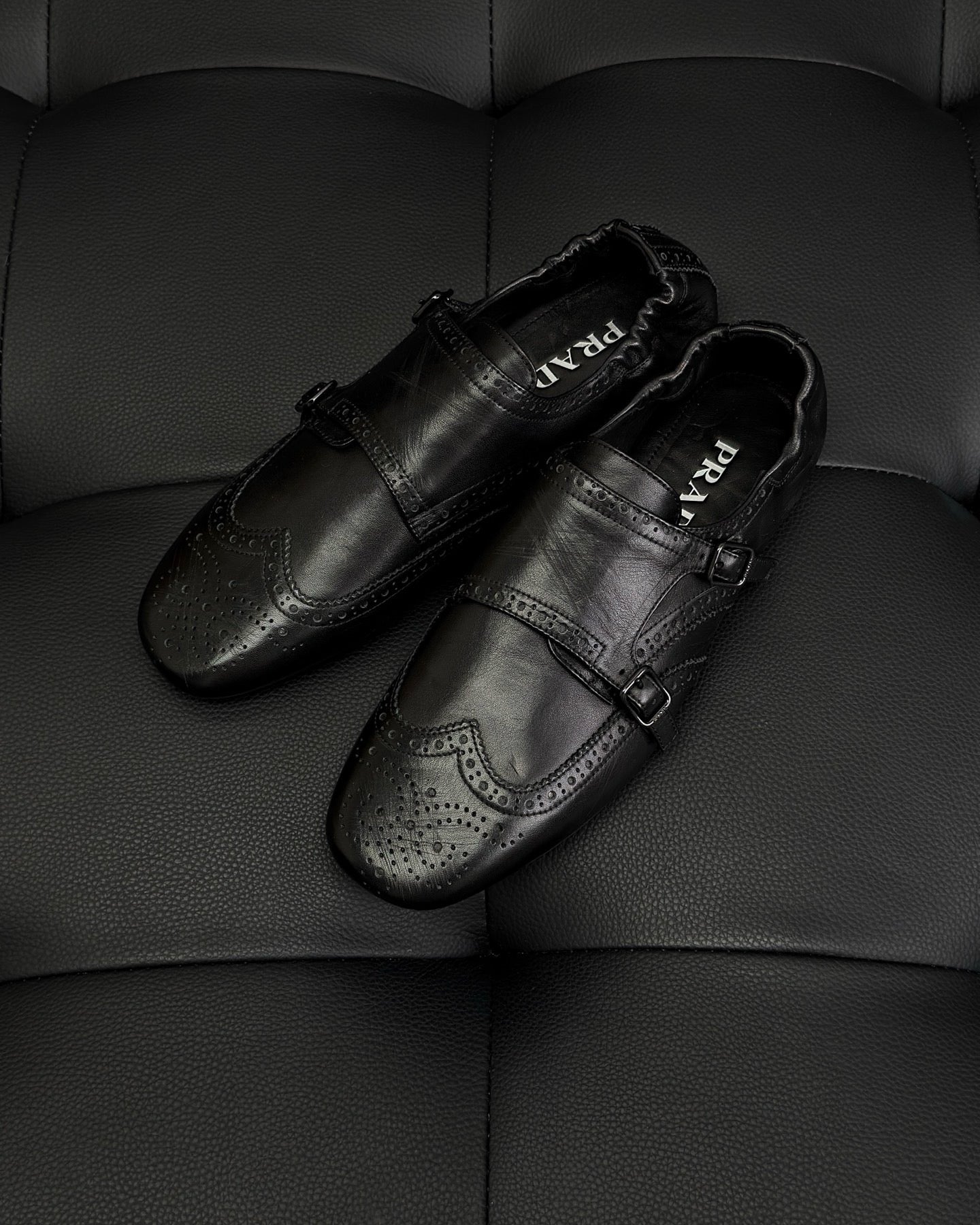 Dark brown and Black Shoes