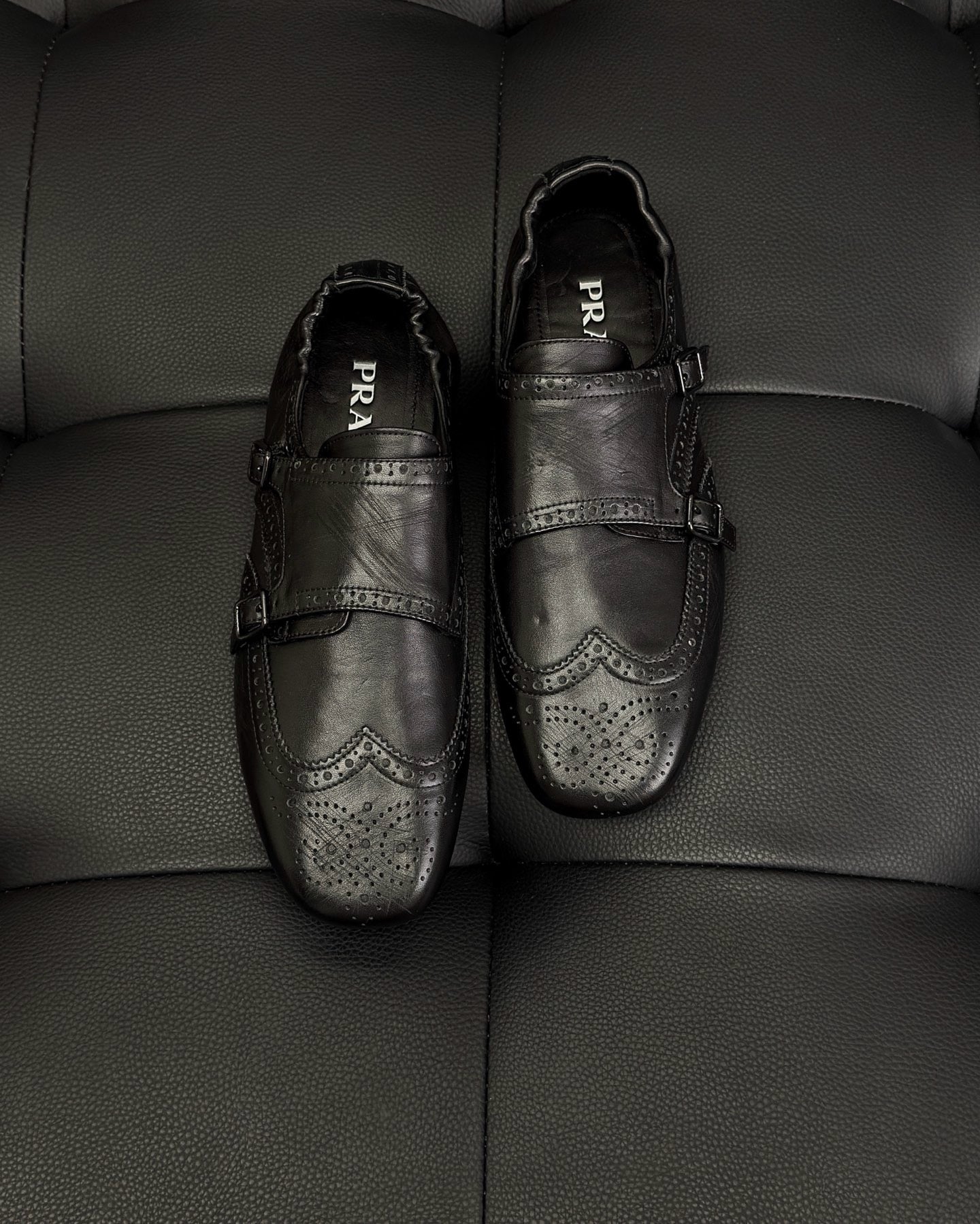 Dark brown and Black Shoes