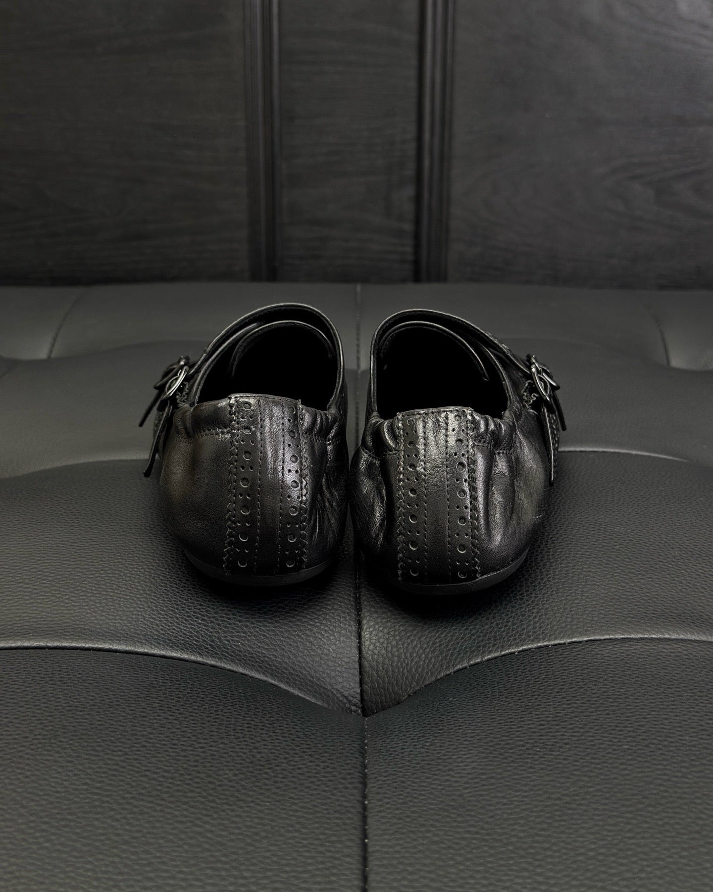 Brown and Black Shoes