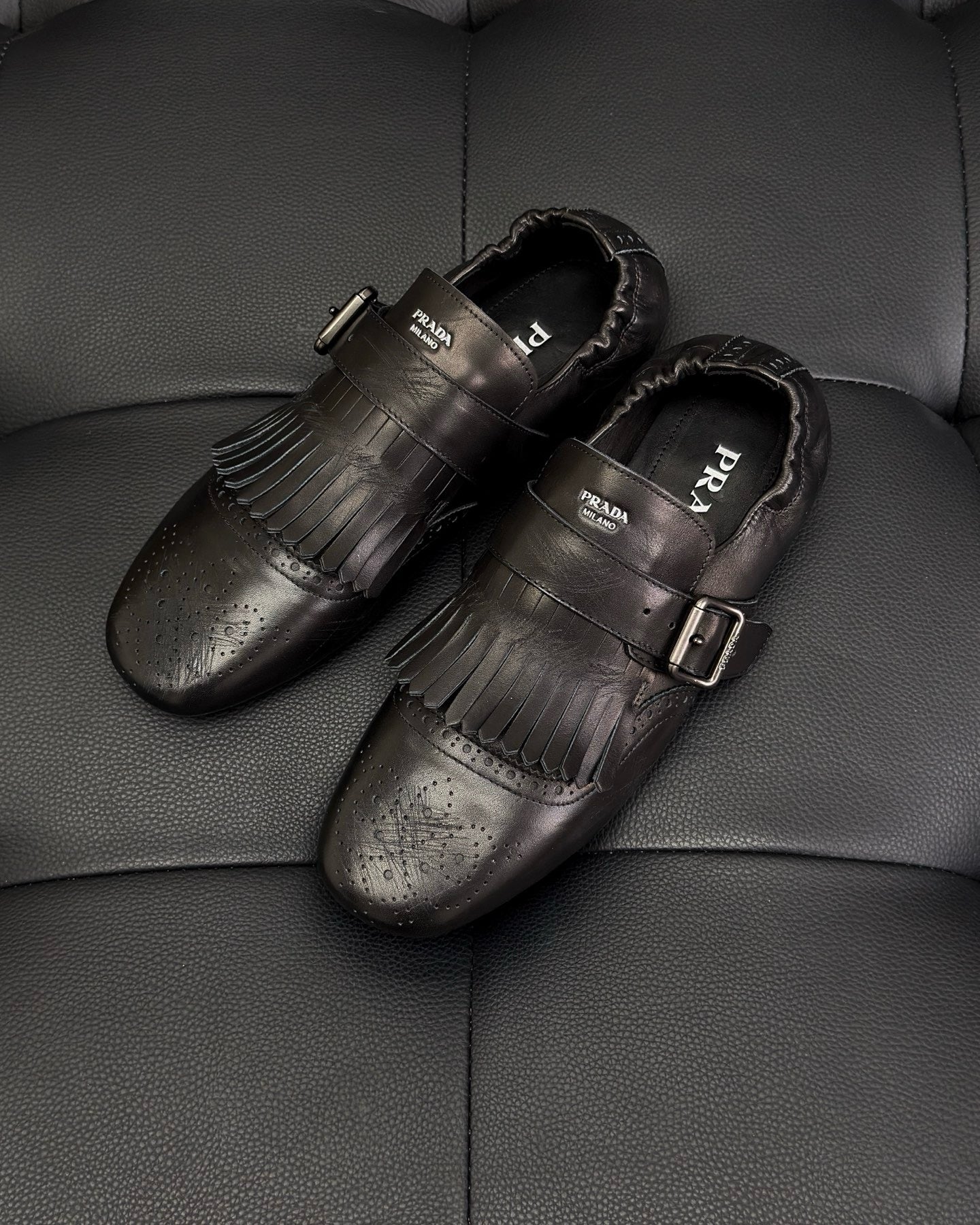 Dark brown and Black Shoes