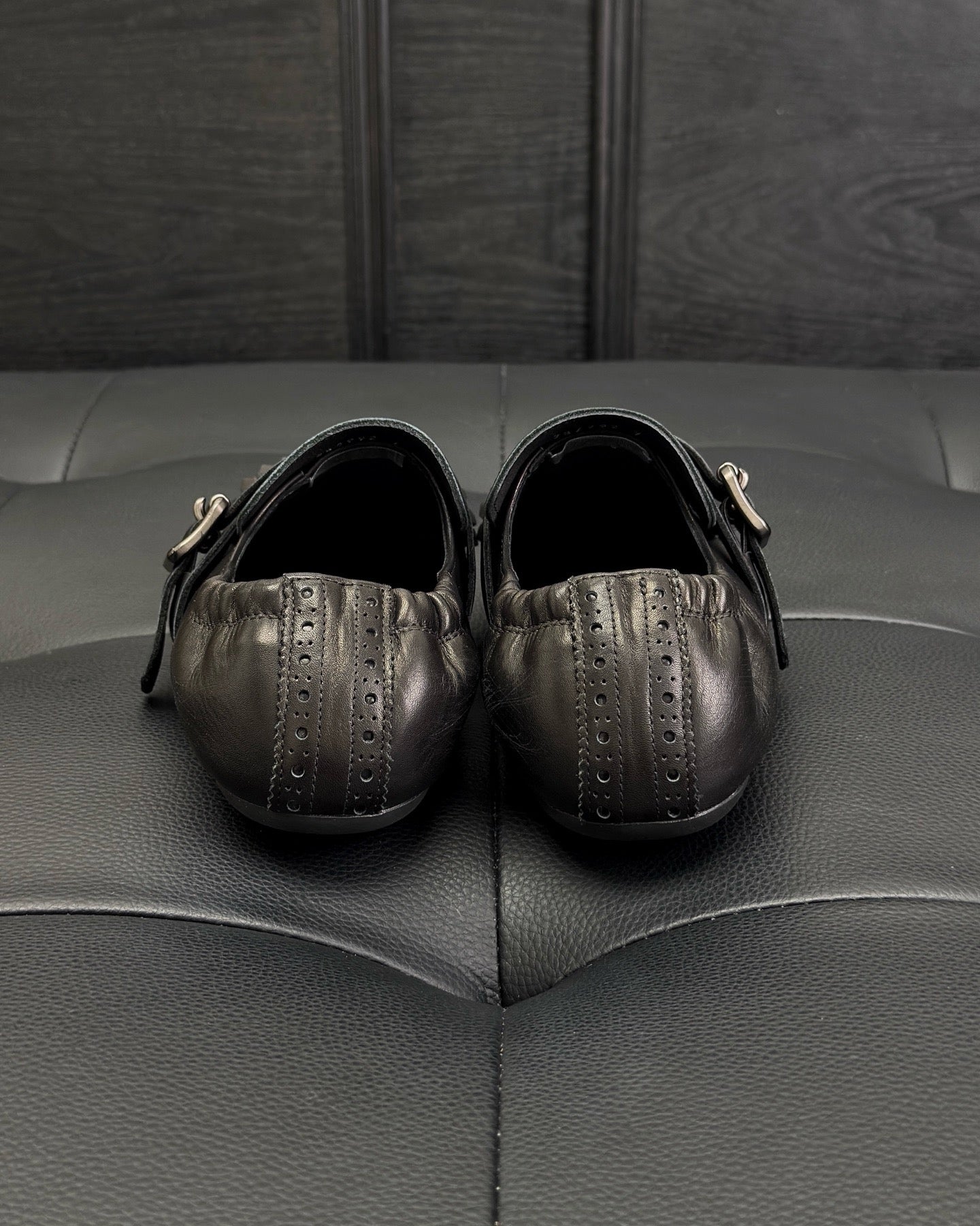 Dark brown and Black Shoes