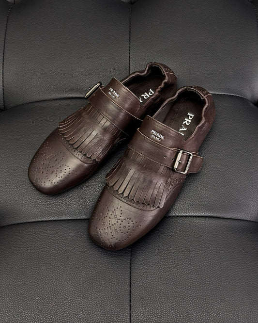 Dark brown and Black Shoes