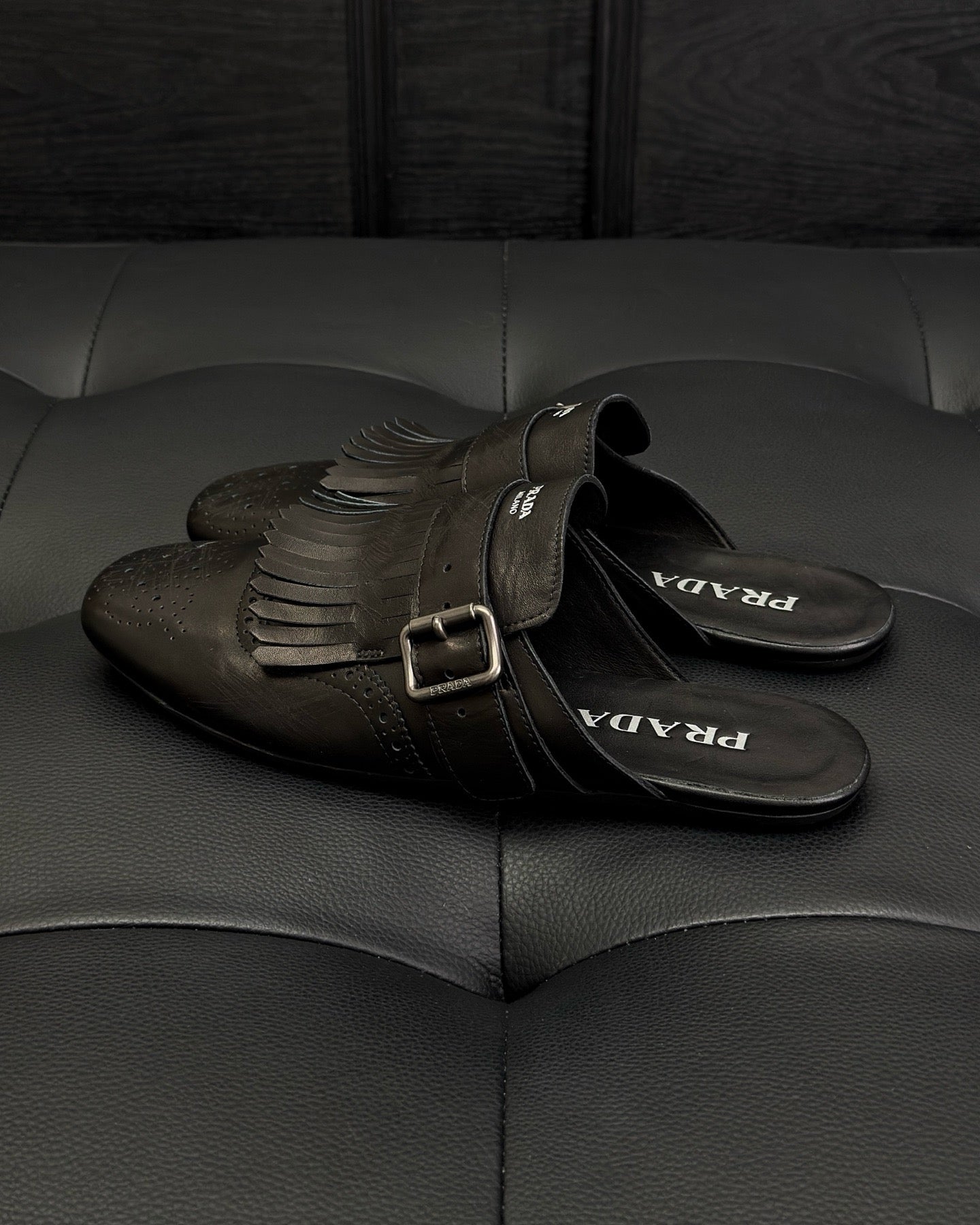 Dark brown and Brown Shoes