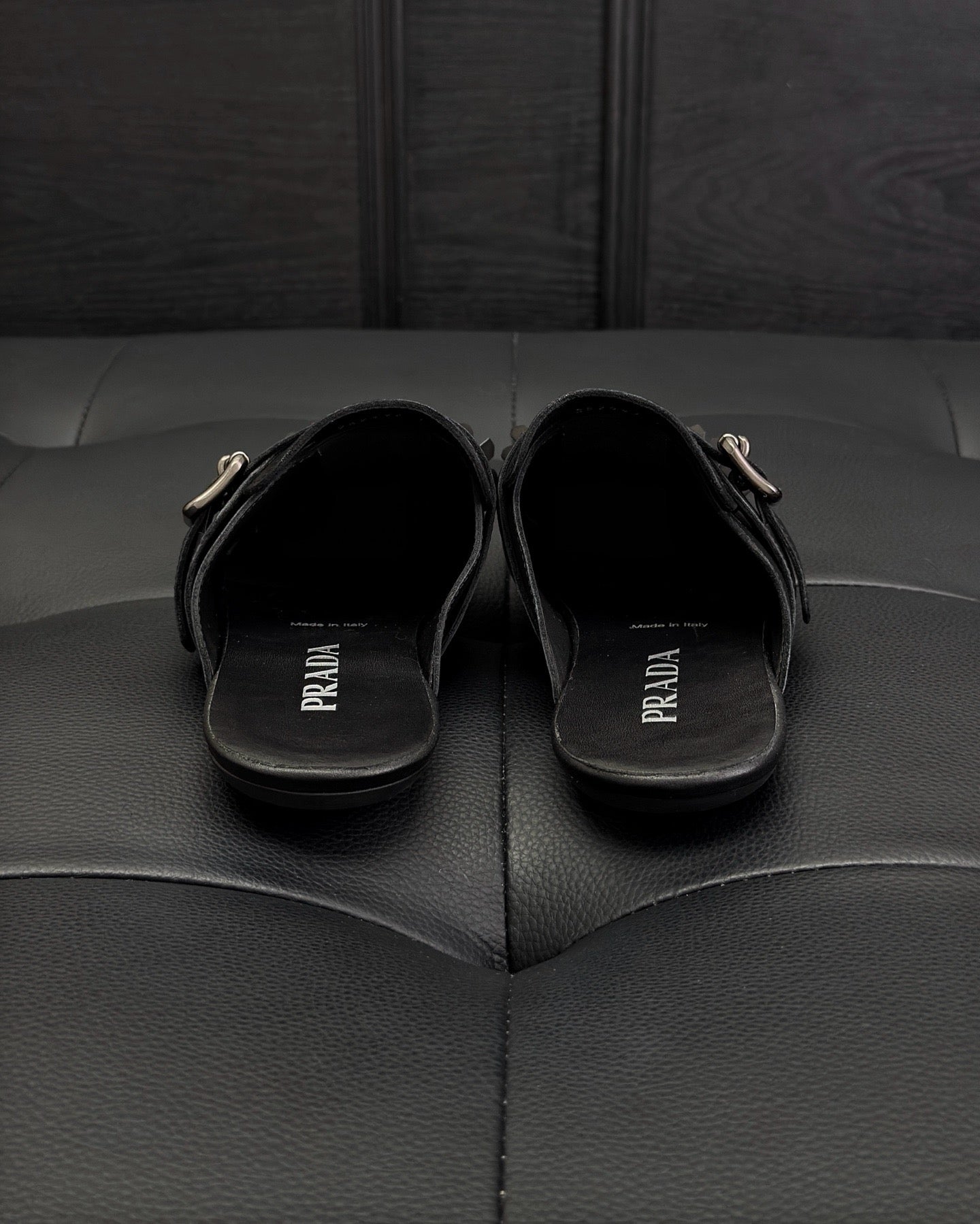 Black and Dark brown Shoes