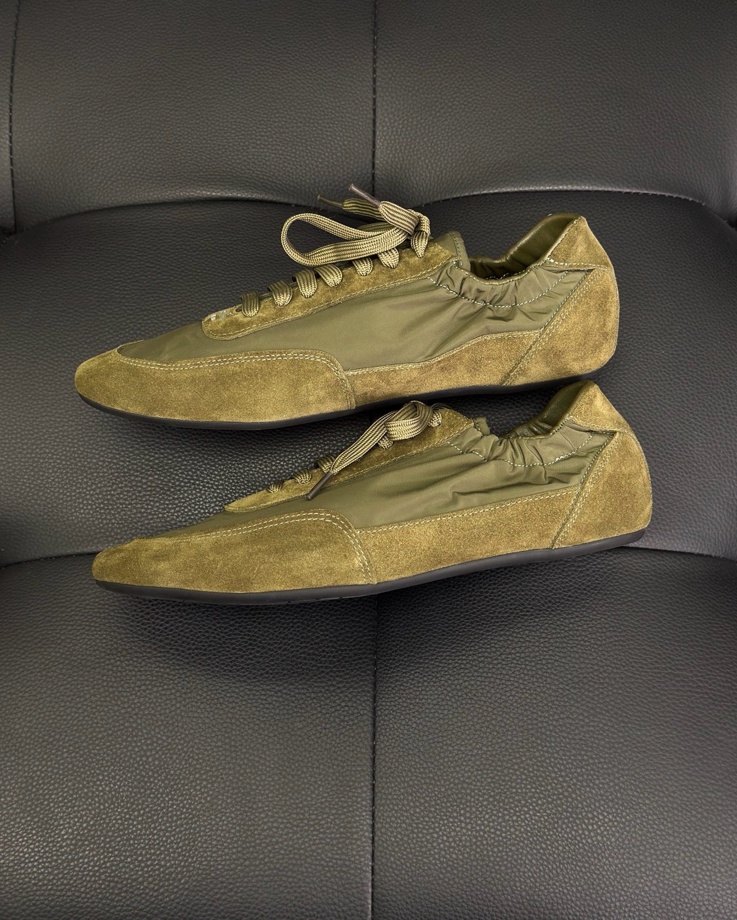 Dark green Shoes