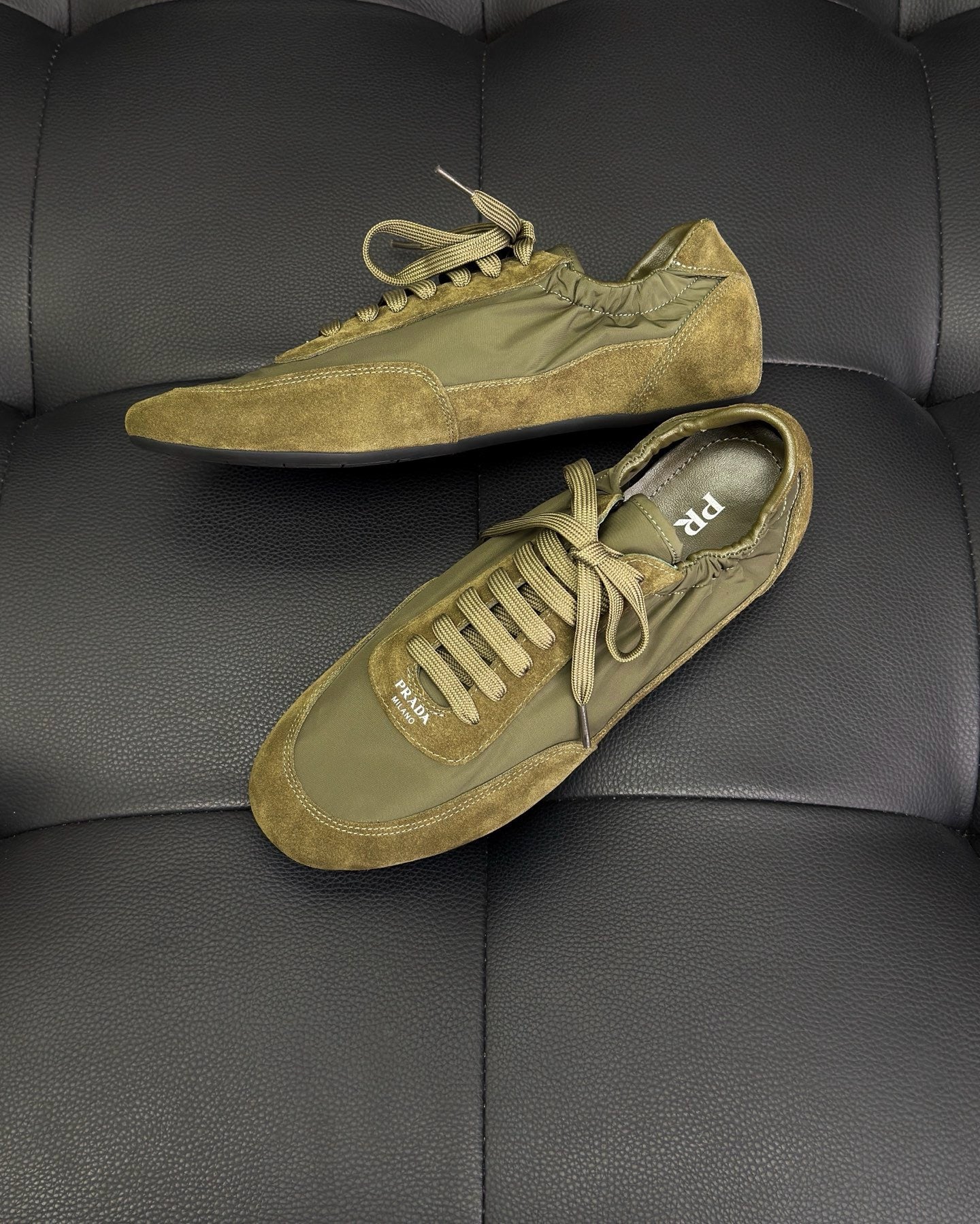 Dark green Shoes