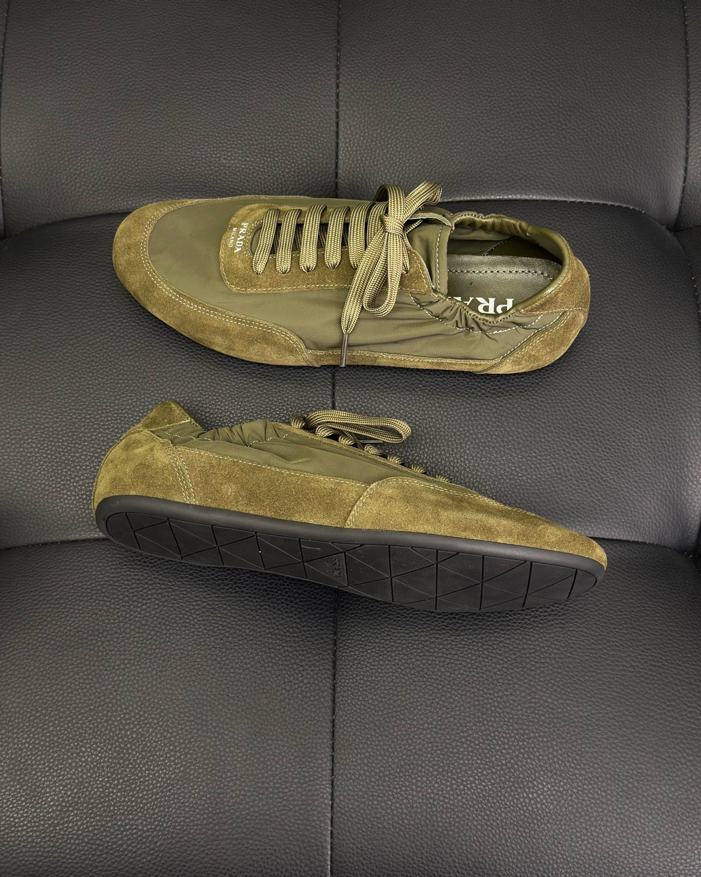 Dark green Shoes