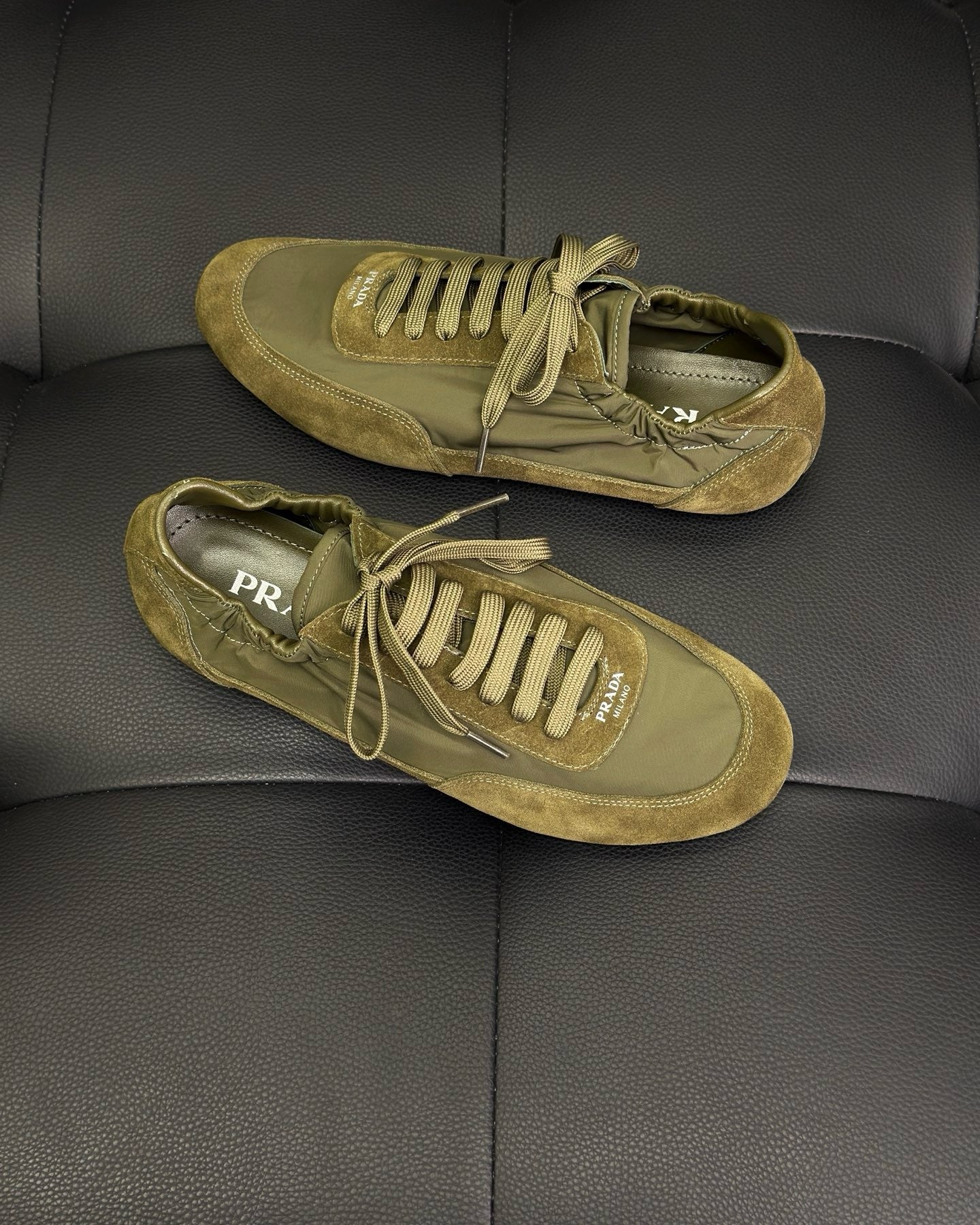 Dark green Shoes
