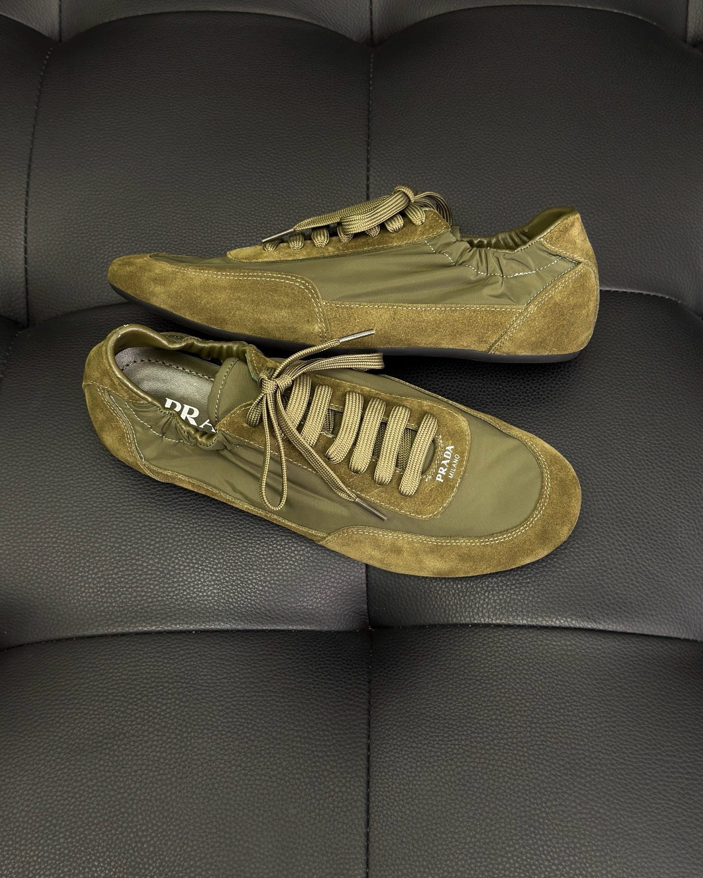 Dark green Shoes