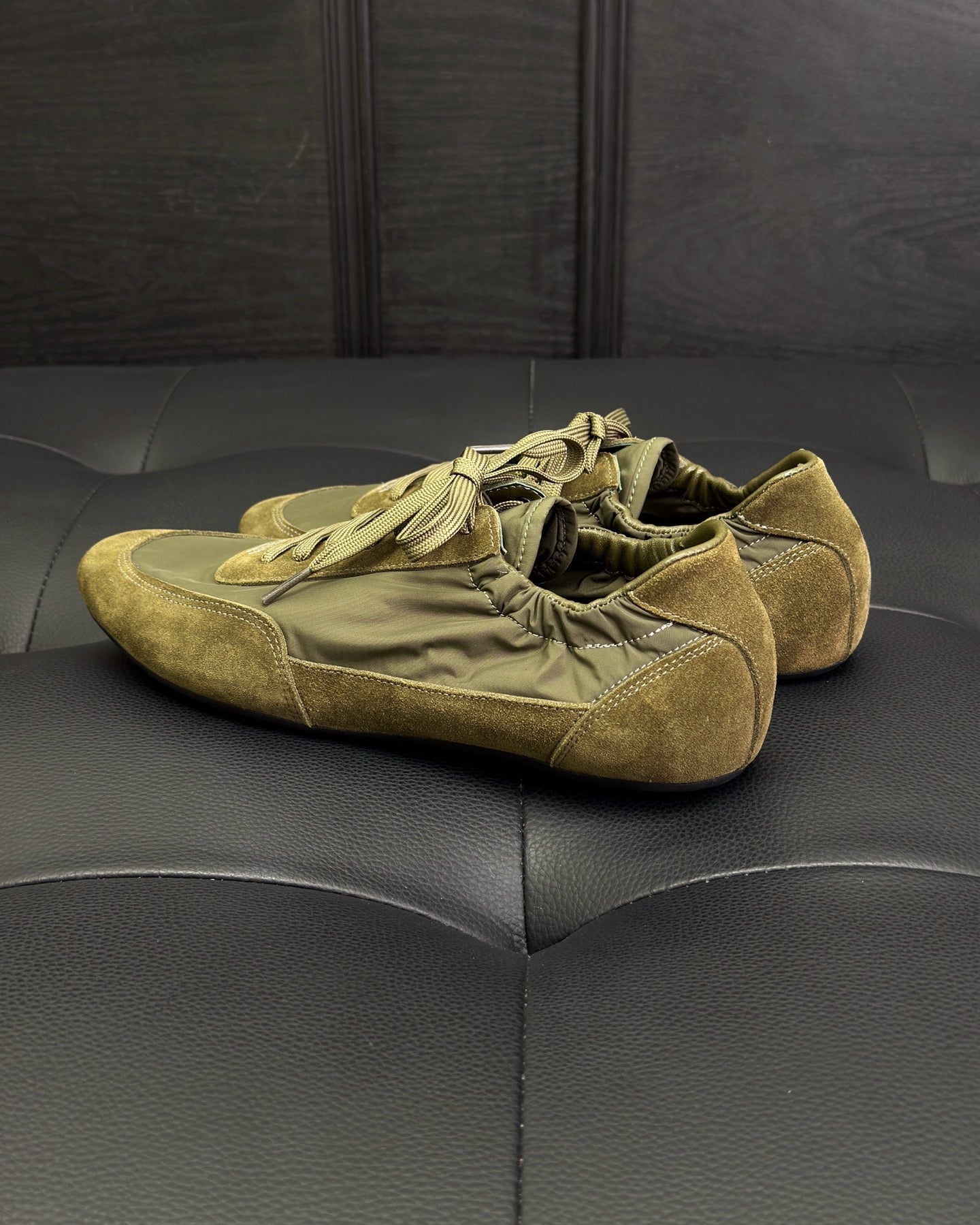 Dark green Shoes