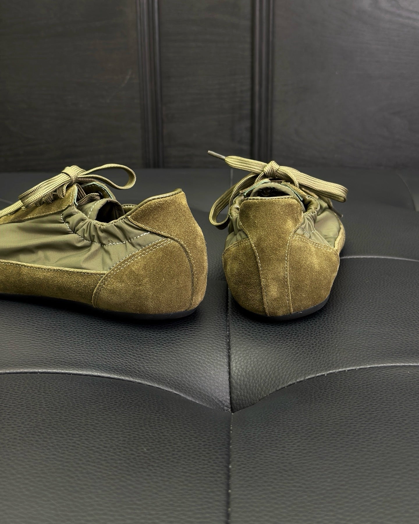 Dark green Shoes