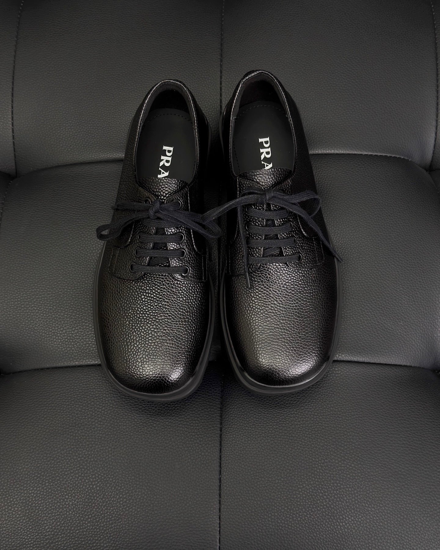 Black and Mustard Shoes