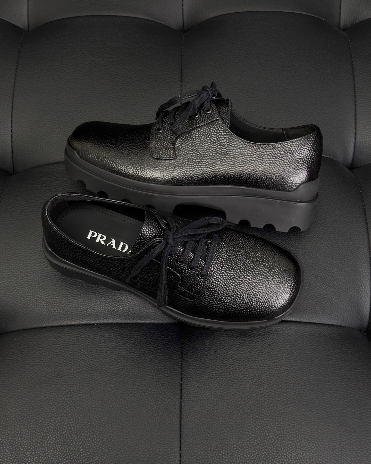 Black and Mustard Shoes