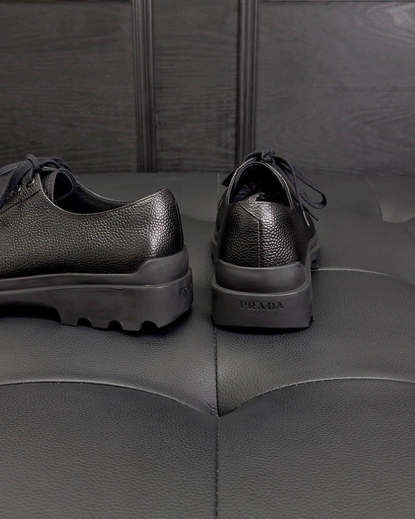 Black and Mustard Shoes