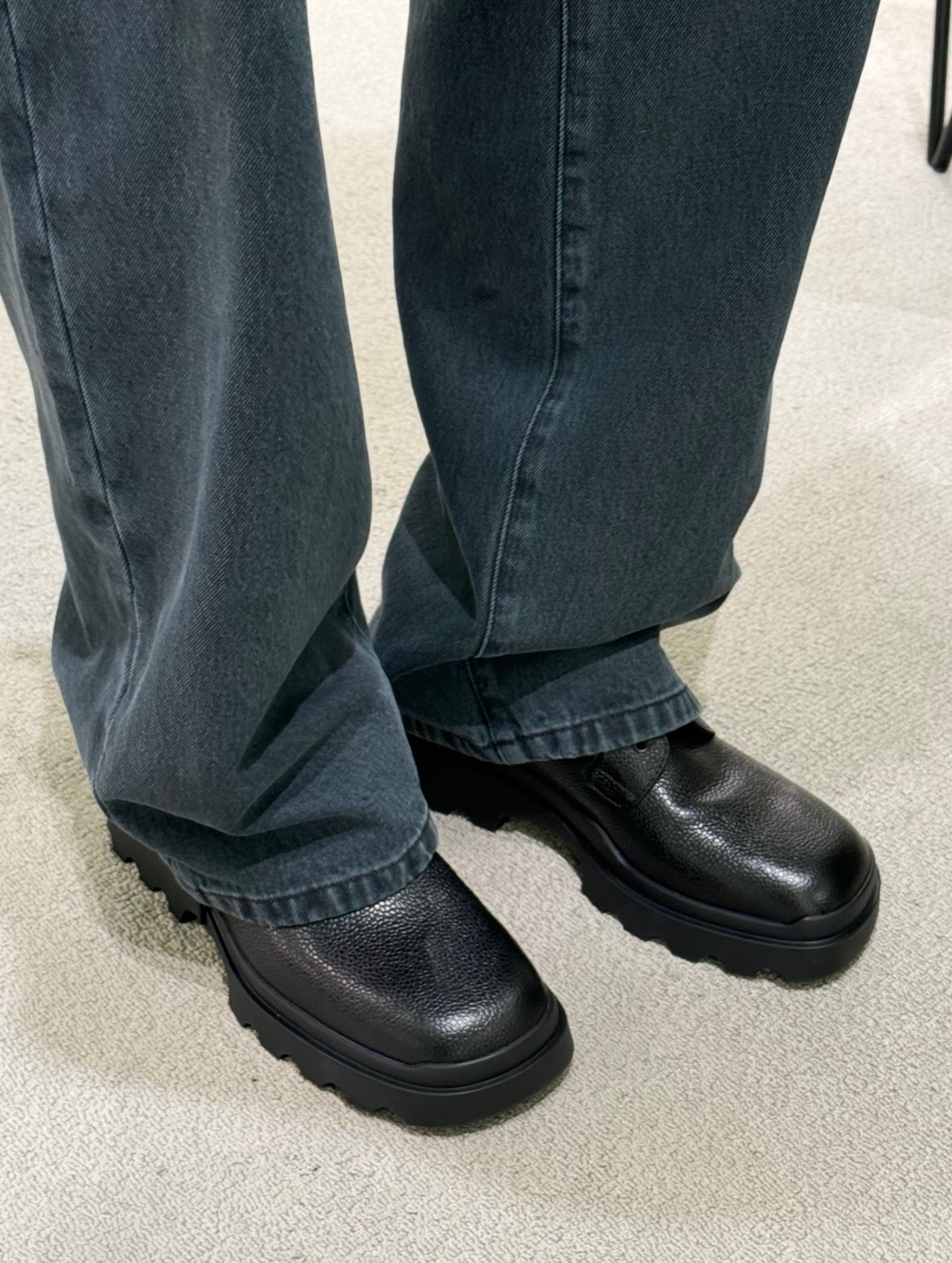 Black and Mustard Shoes