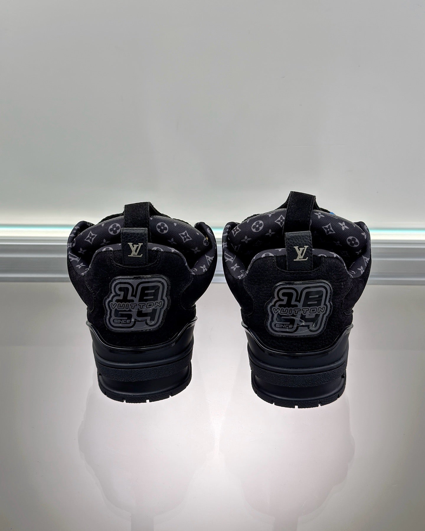 Black and Grey Shoes