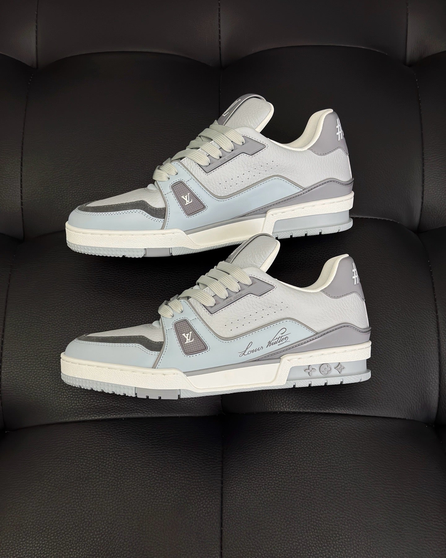 White grey Shoes