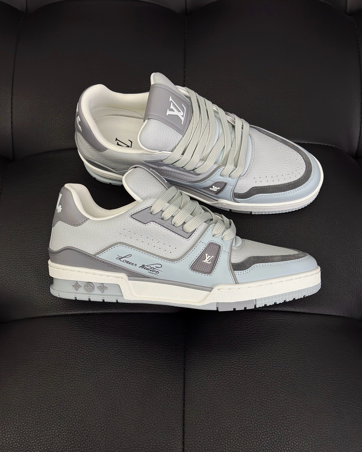 White grey Shoes