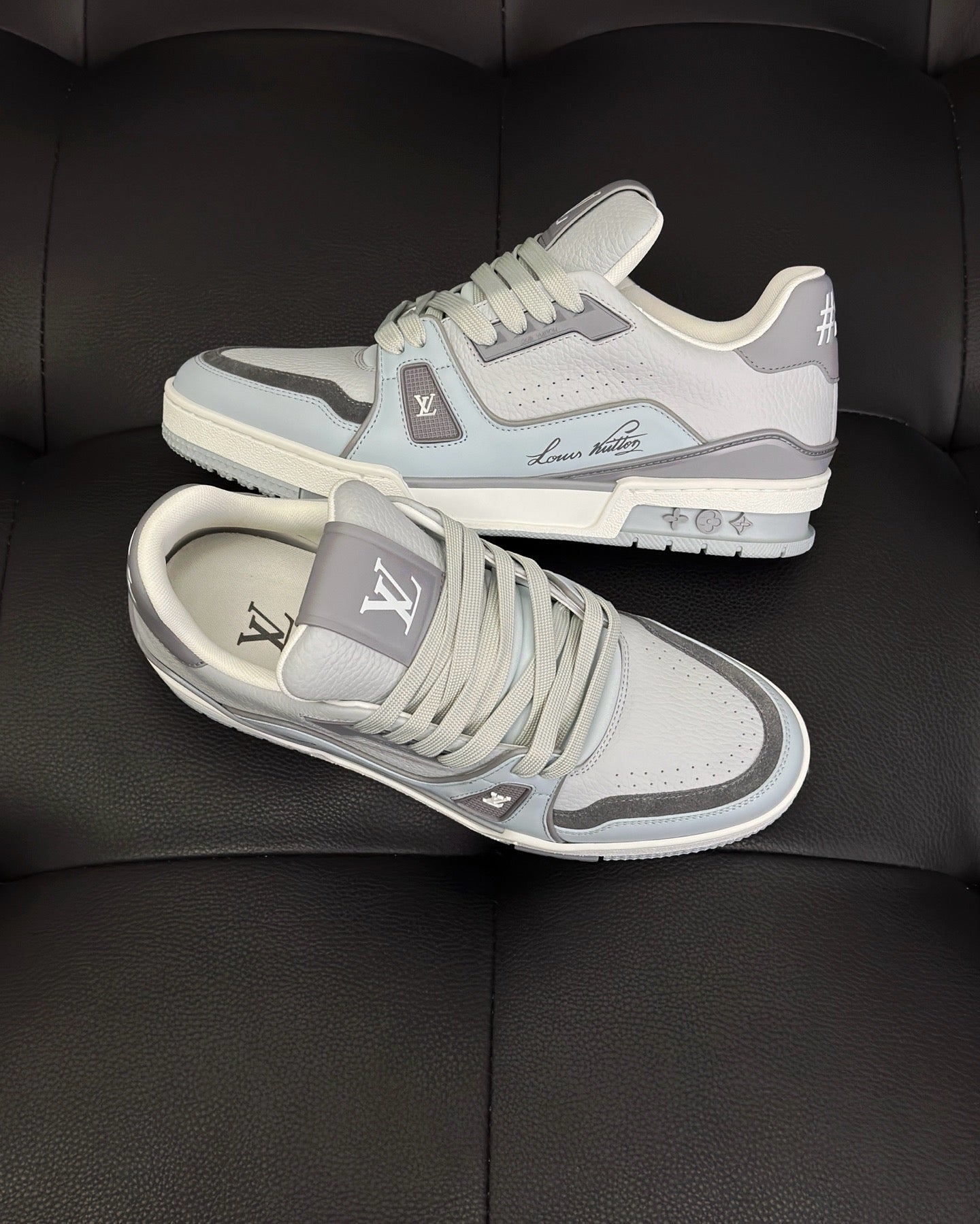 White grey Shoes