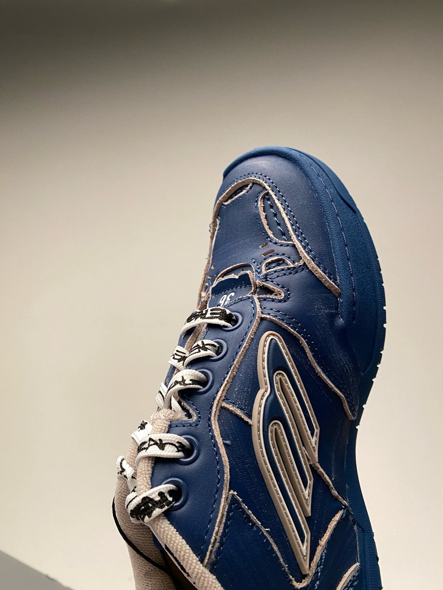 Blue and Pink Shoes