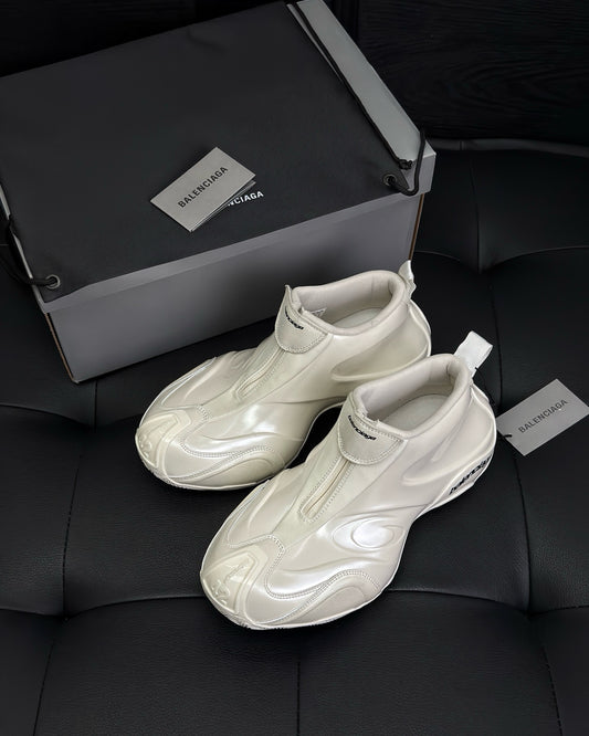 White and Black white Shoes