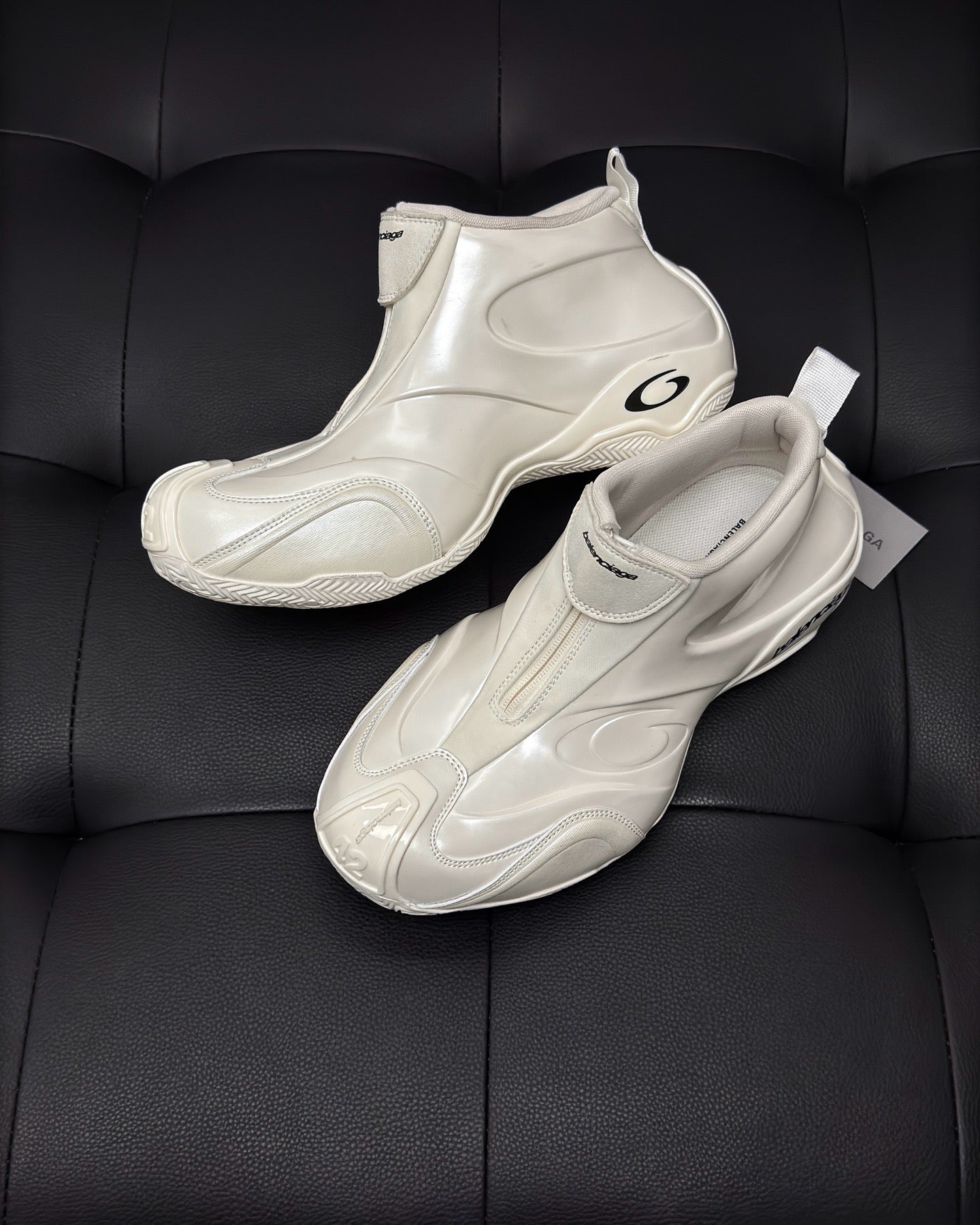Black and White grey Shoes