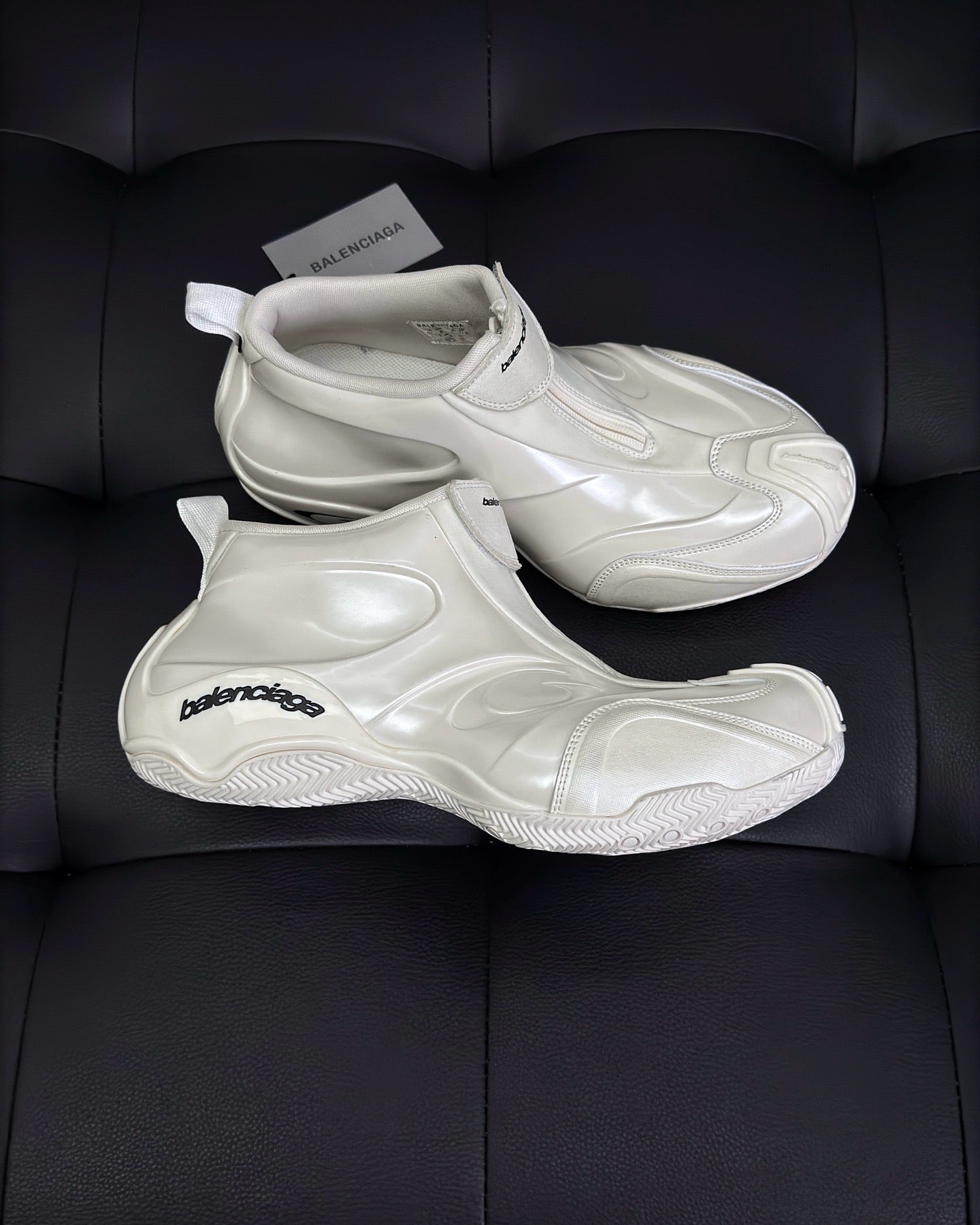 White and Black white Shoes