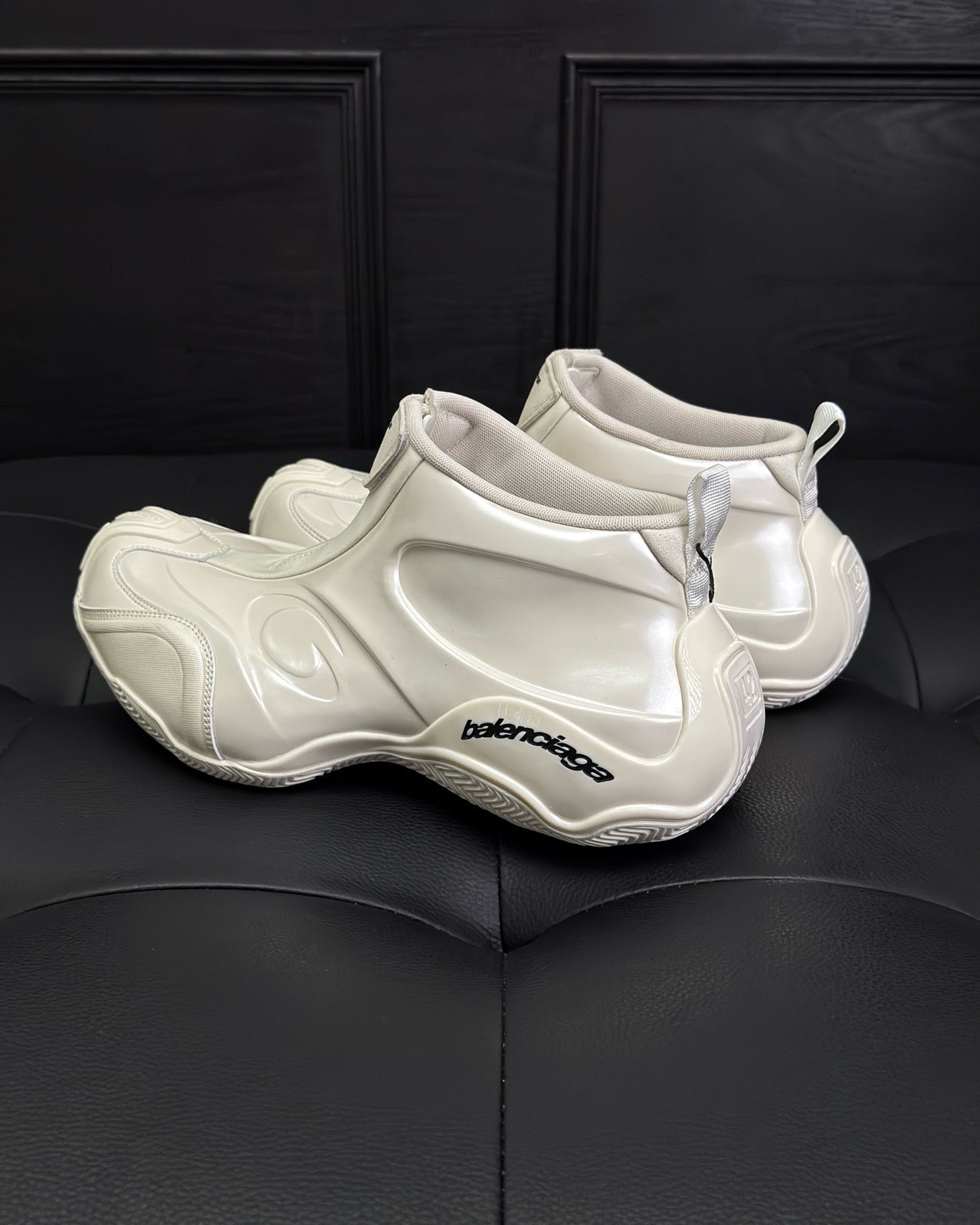 White and Black white Shoes
