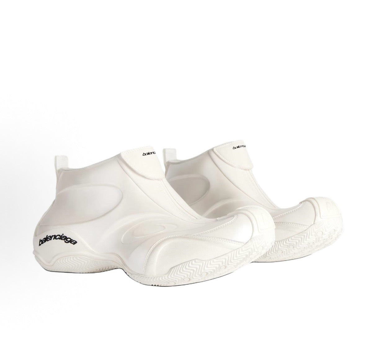 White and Black white Shoes