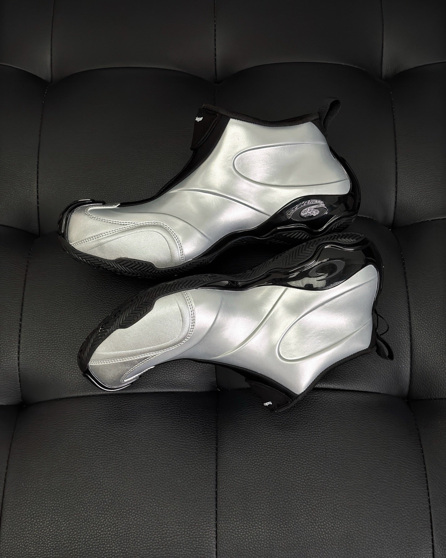 Black and White grey Shoes