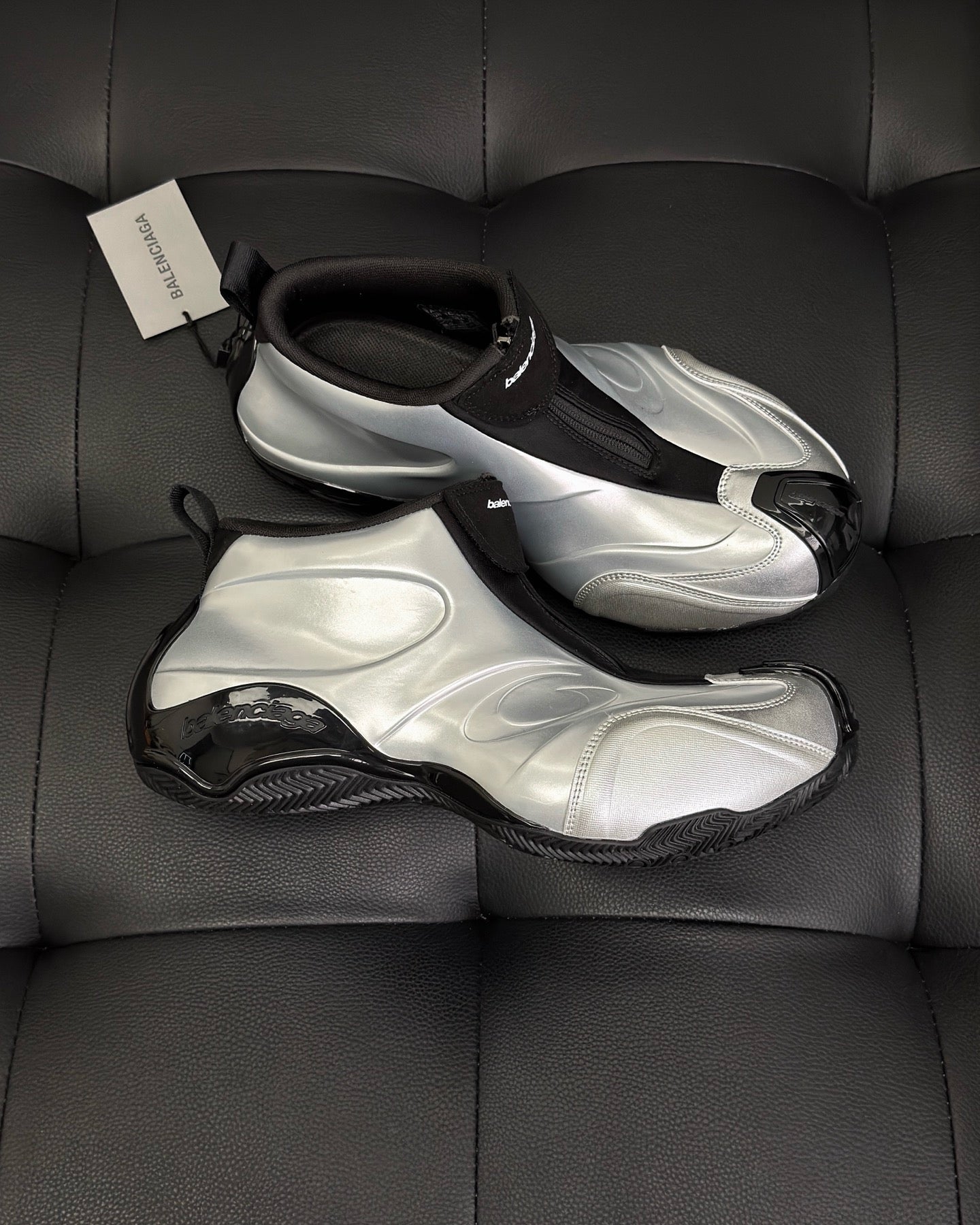 White and Black white Shoes