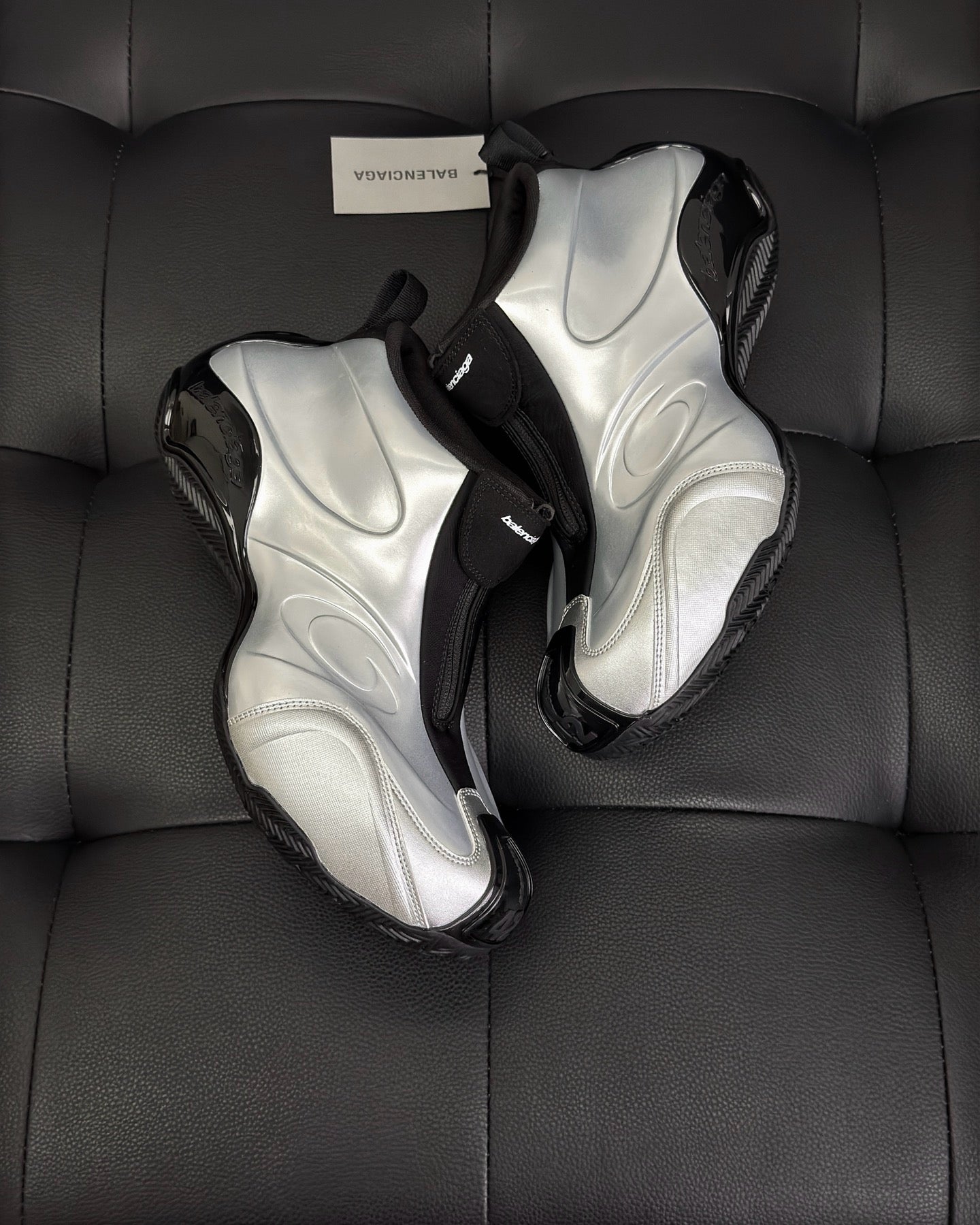 White and Black white Shoes