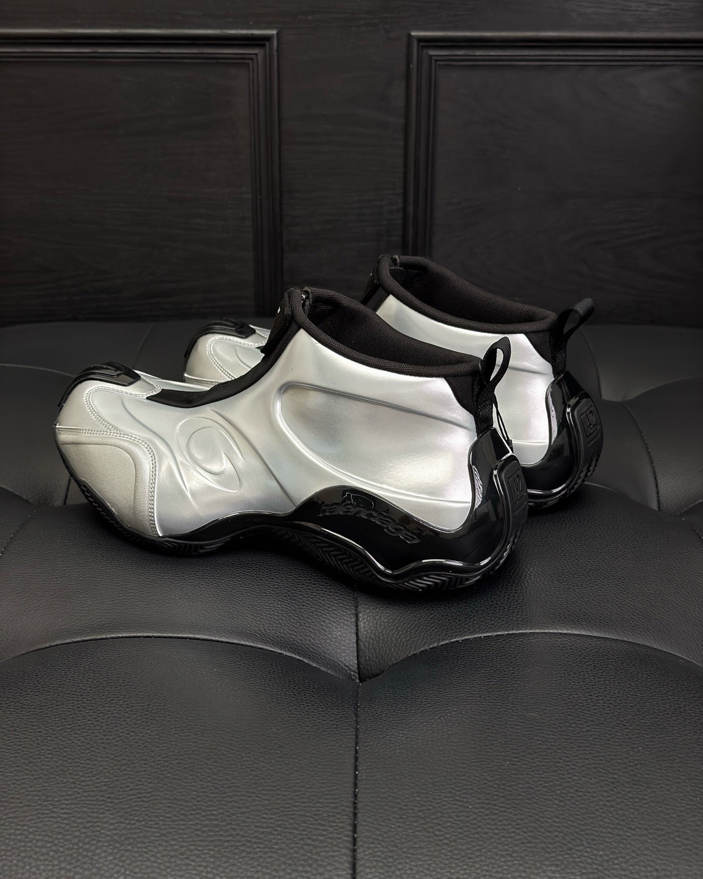 White and Black white Shoes