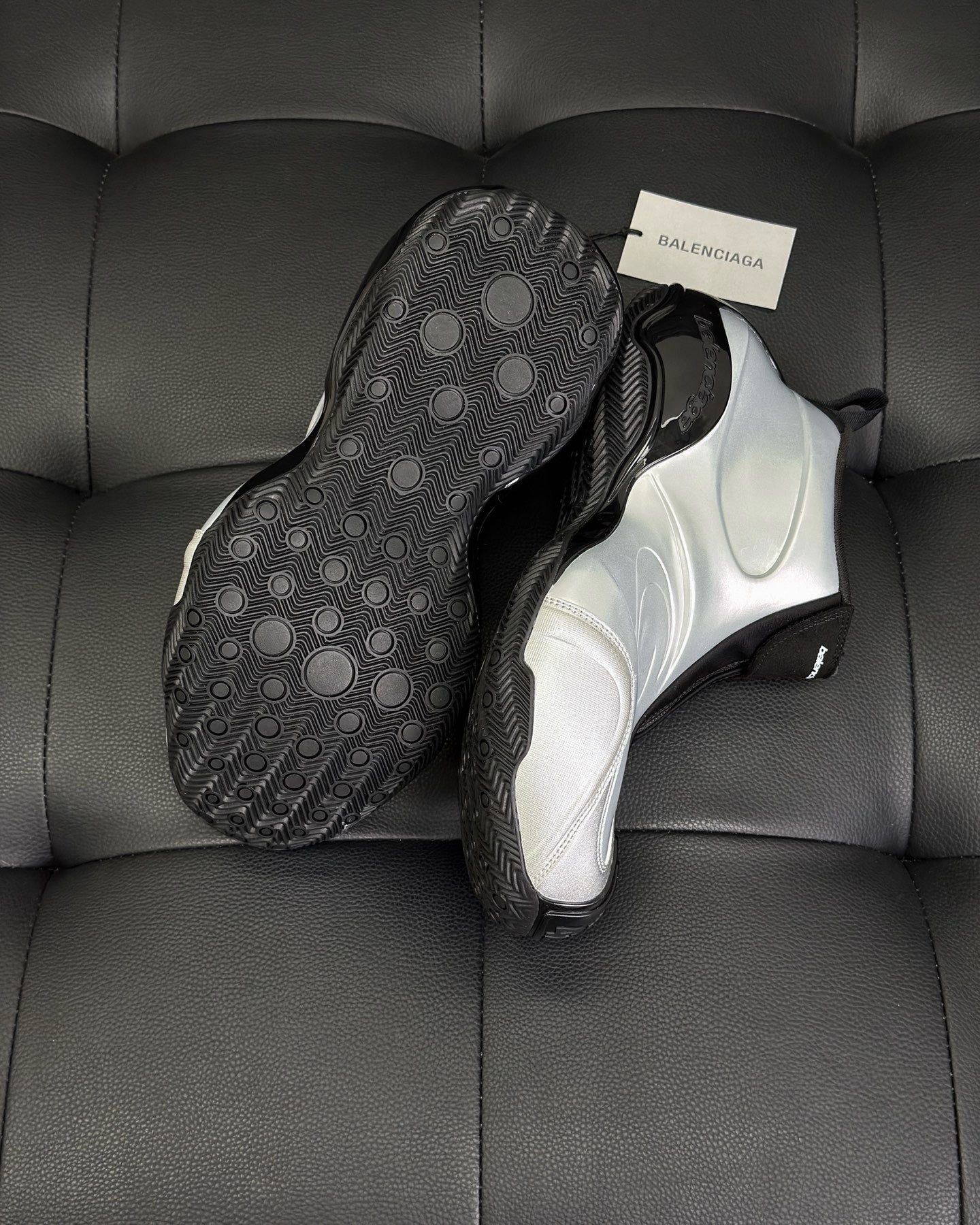 White and Black white Shoes