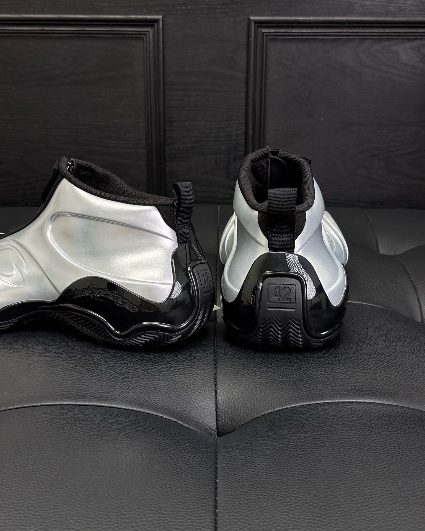 White and Black white Shoes