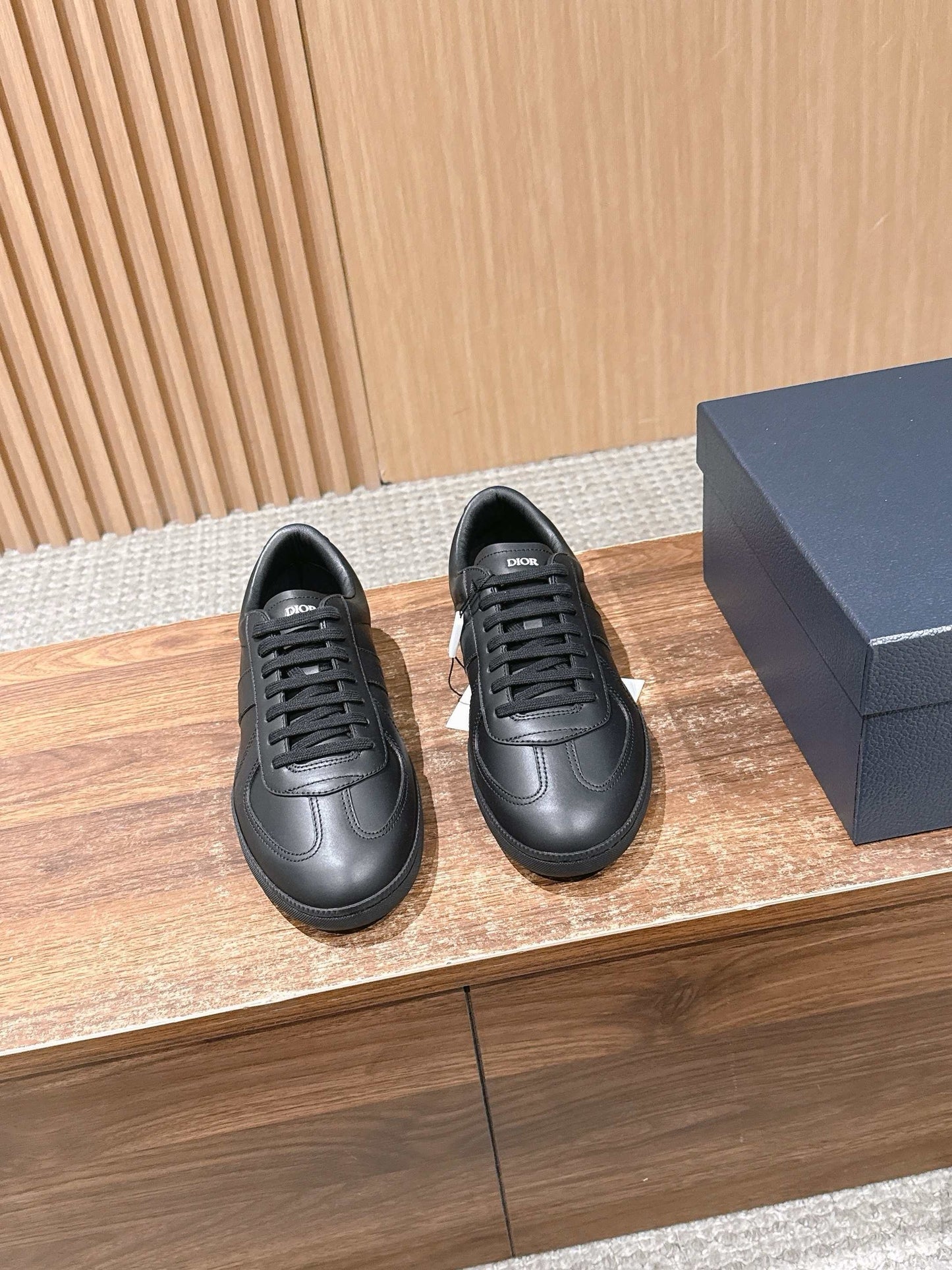 White and Black Shoes