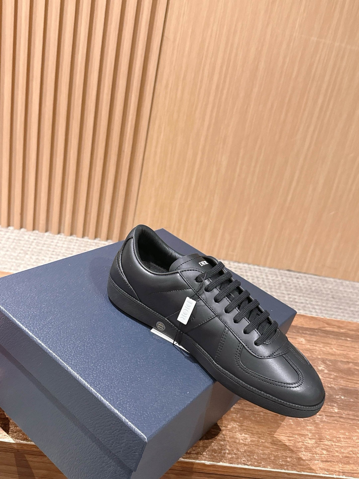 White and Black Shoes