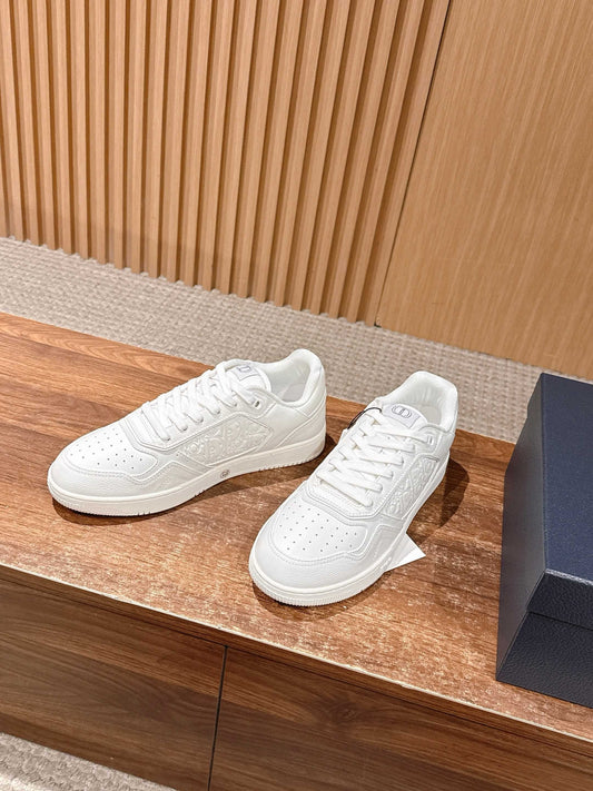 White and Black Shoes