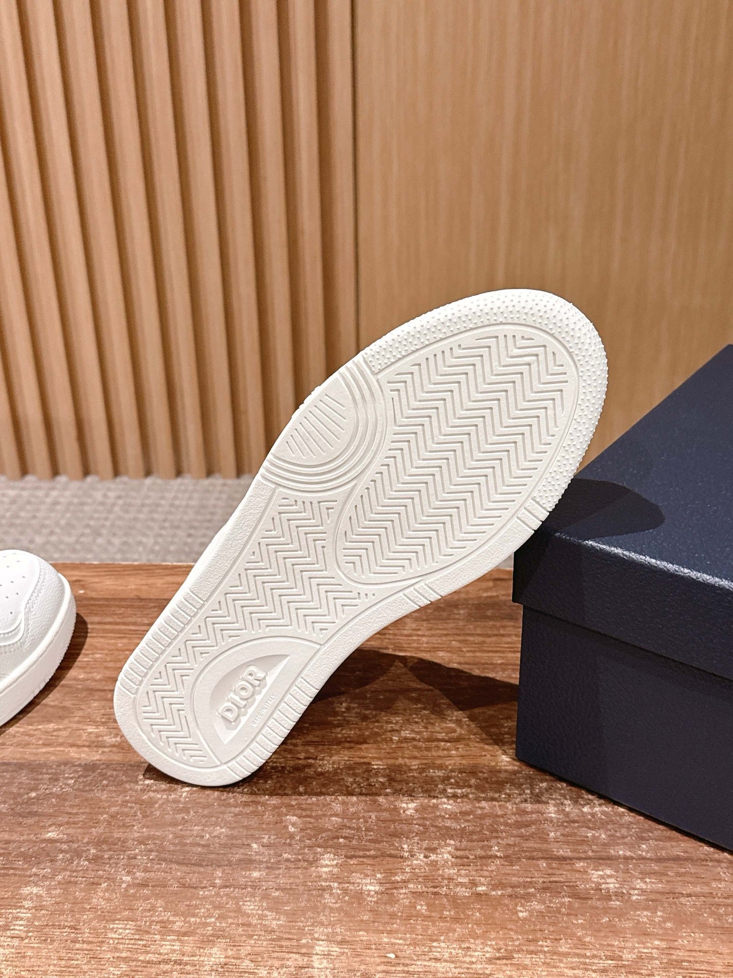 White and Black Shoes