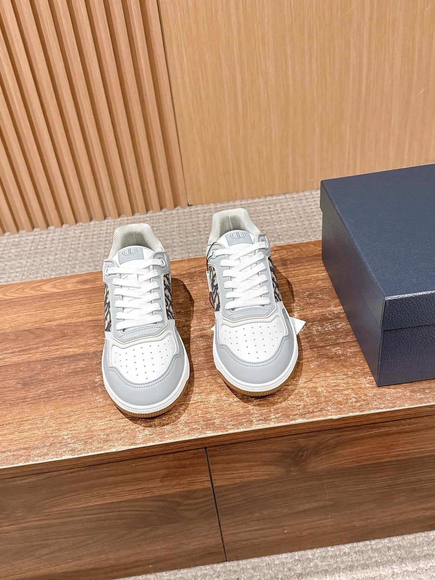 White grey and White black Shoes