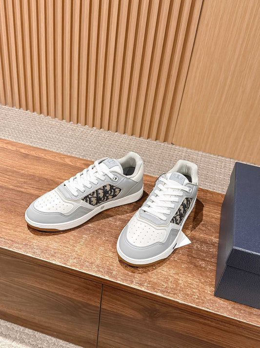 White grey and White black Shoes