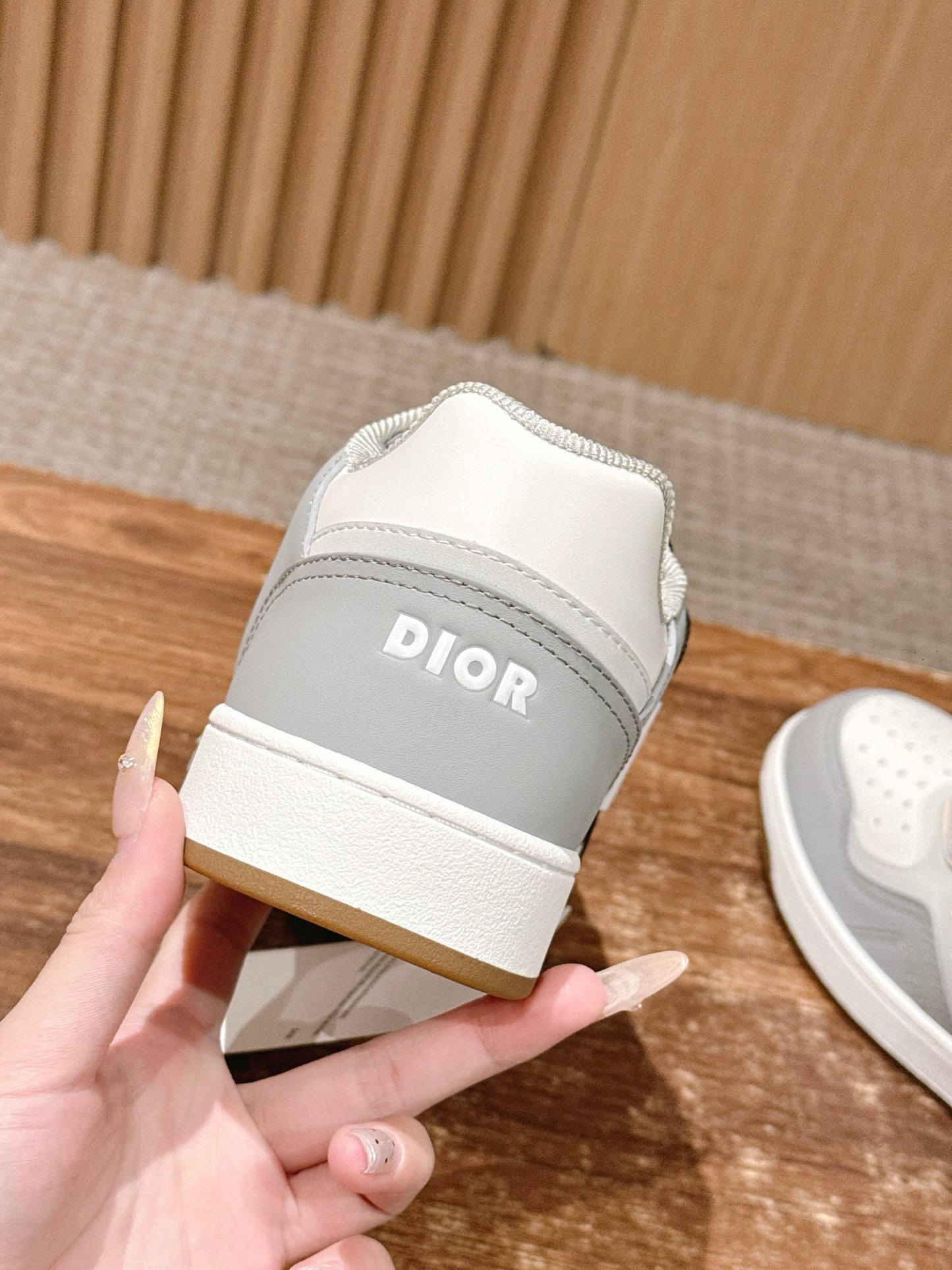 White grey and White black Shoes