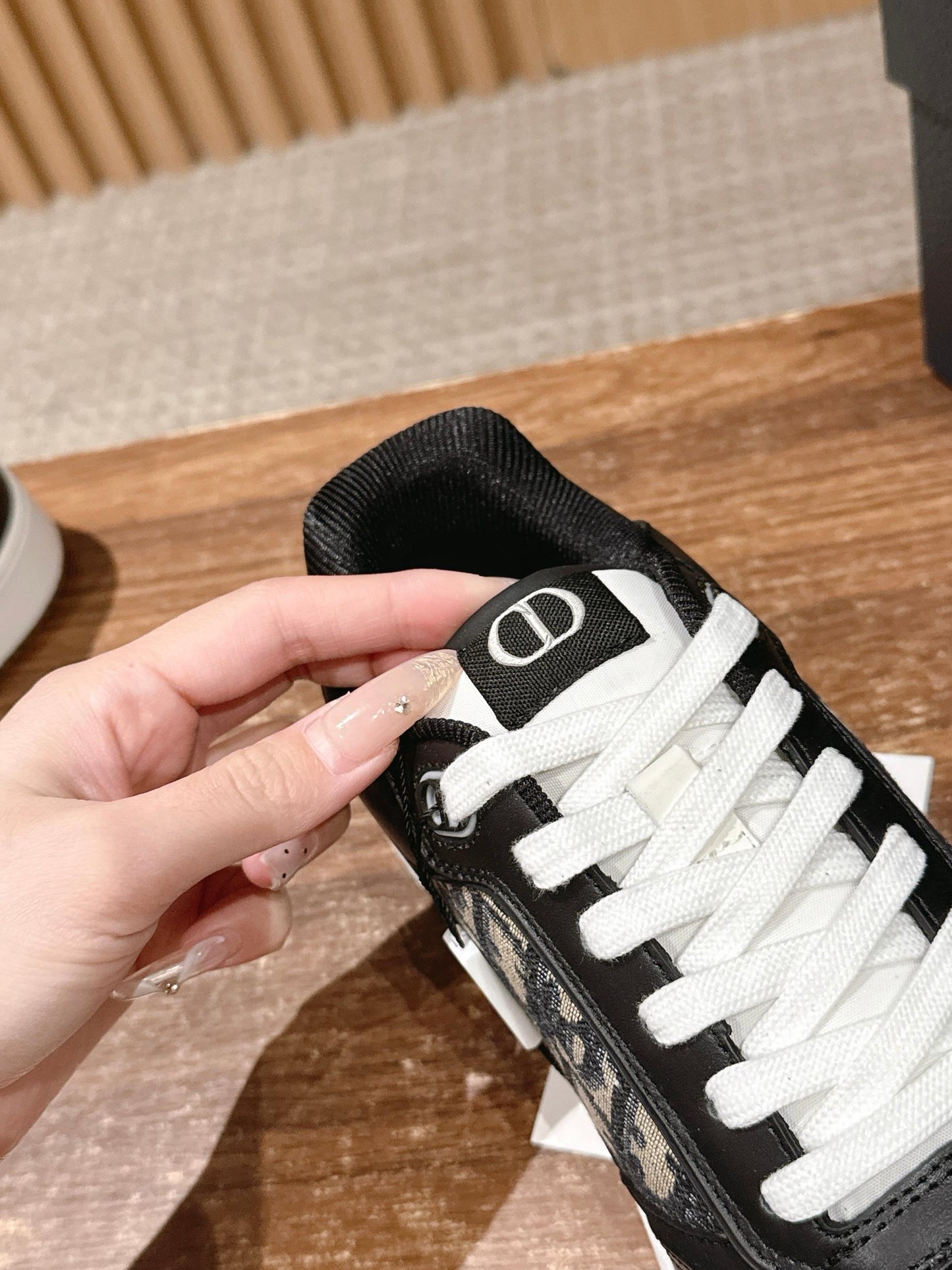 White grey and White black Shoes
