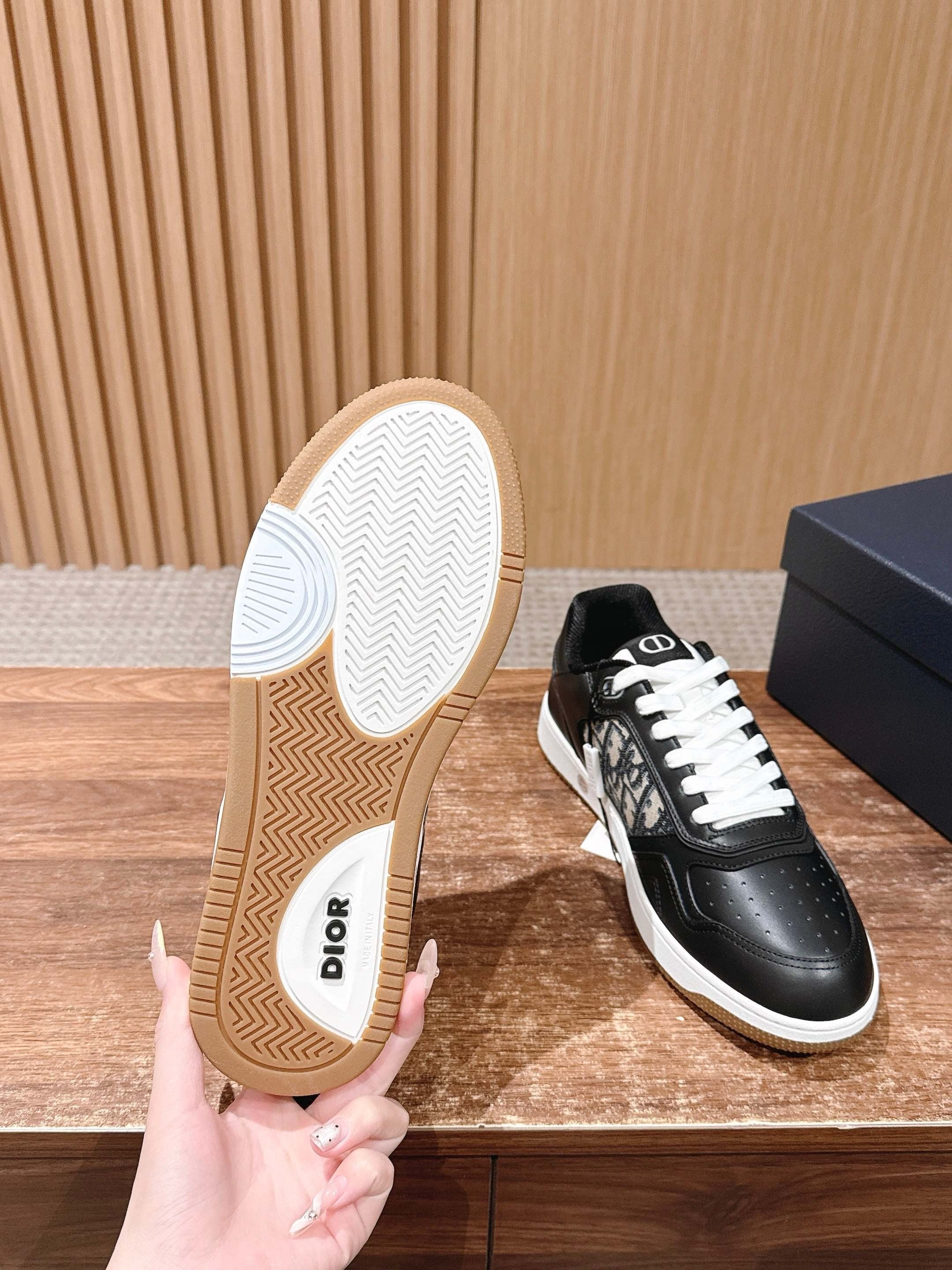 Black and White Shoes